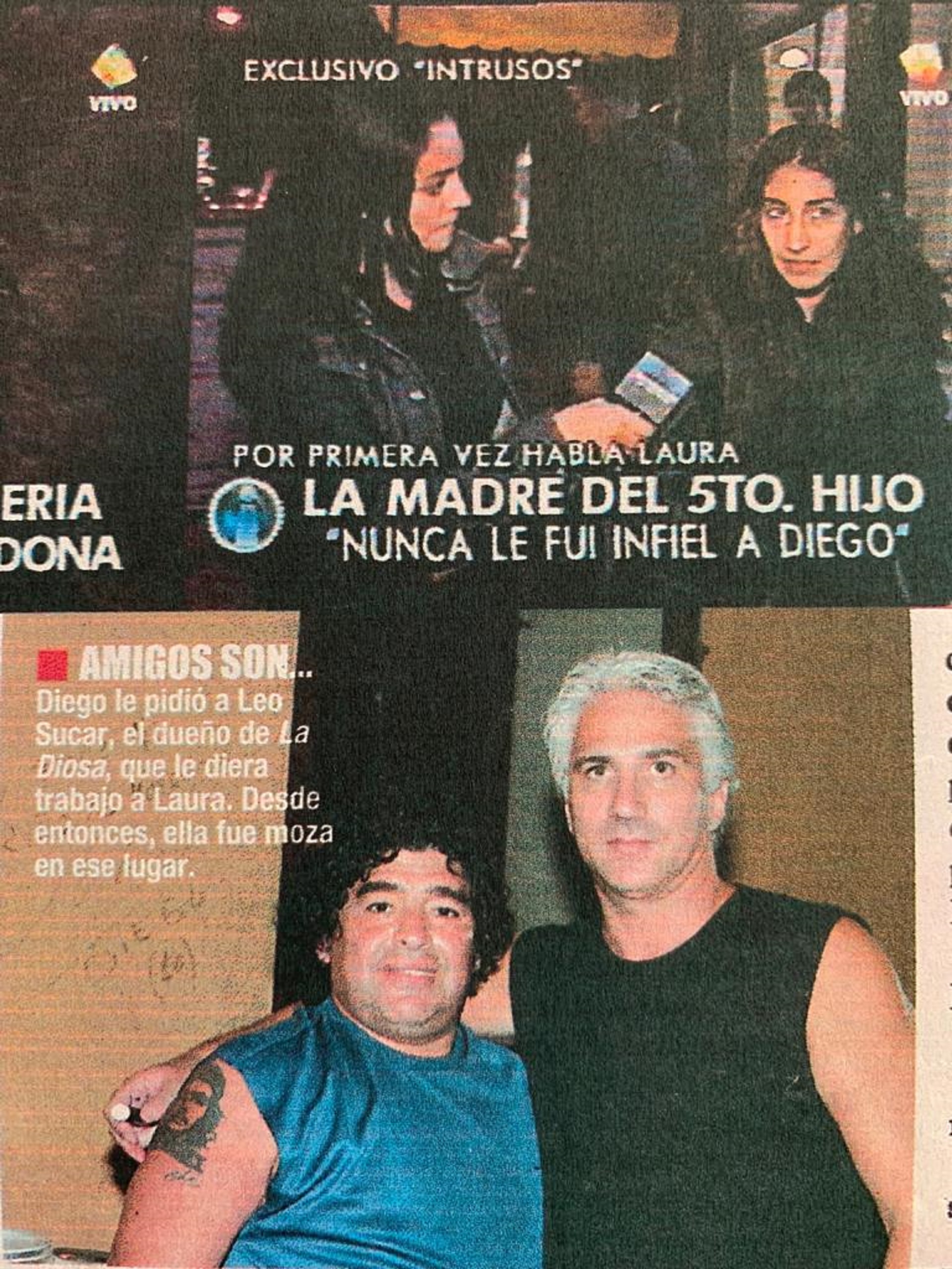 Laura Cibilla habló en su momento, pero después no dio más declaraciones ni mostró a su hijo (Foto: revista Paparazzi)