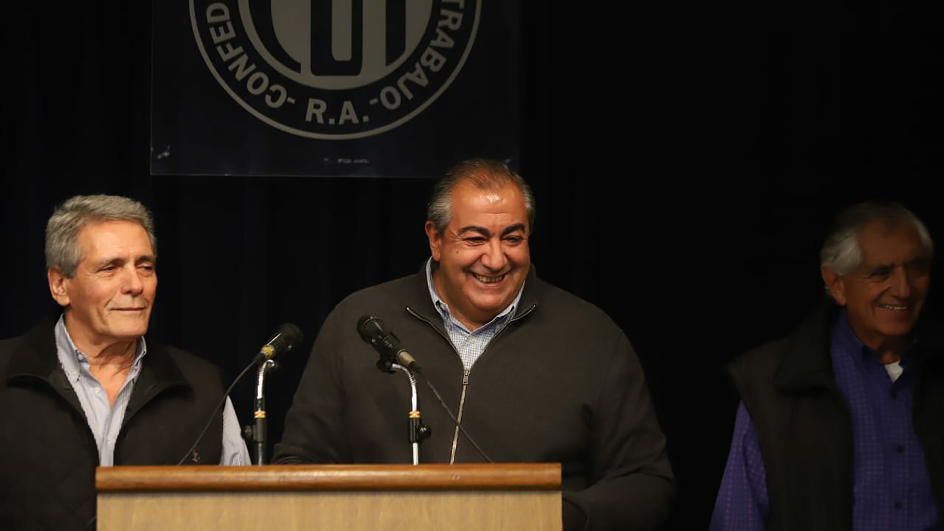 Héctor Daer de la CGT se mostró preocupado por el avance de la pobreza (Matías baglietto)