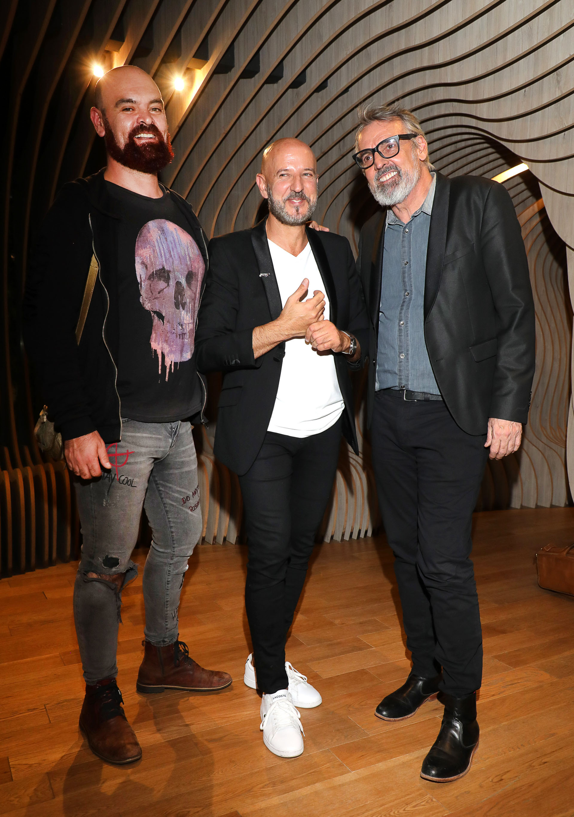 Zeus, Fabian Zitta y Benito Fernández