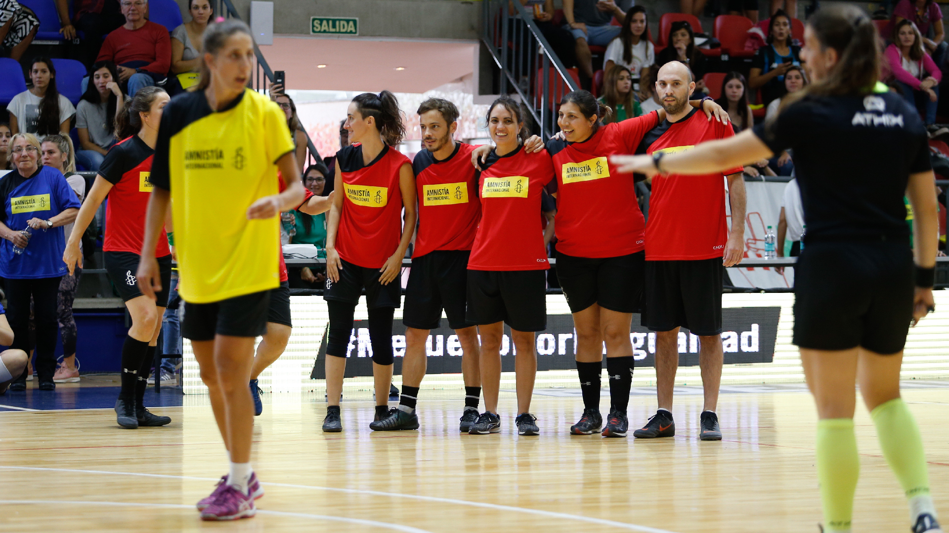 Participaron jugadores y jugadoras, artistas y periodistas (Nicolás Aboaf)