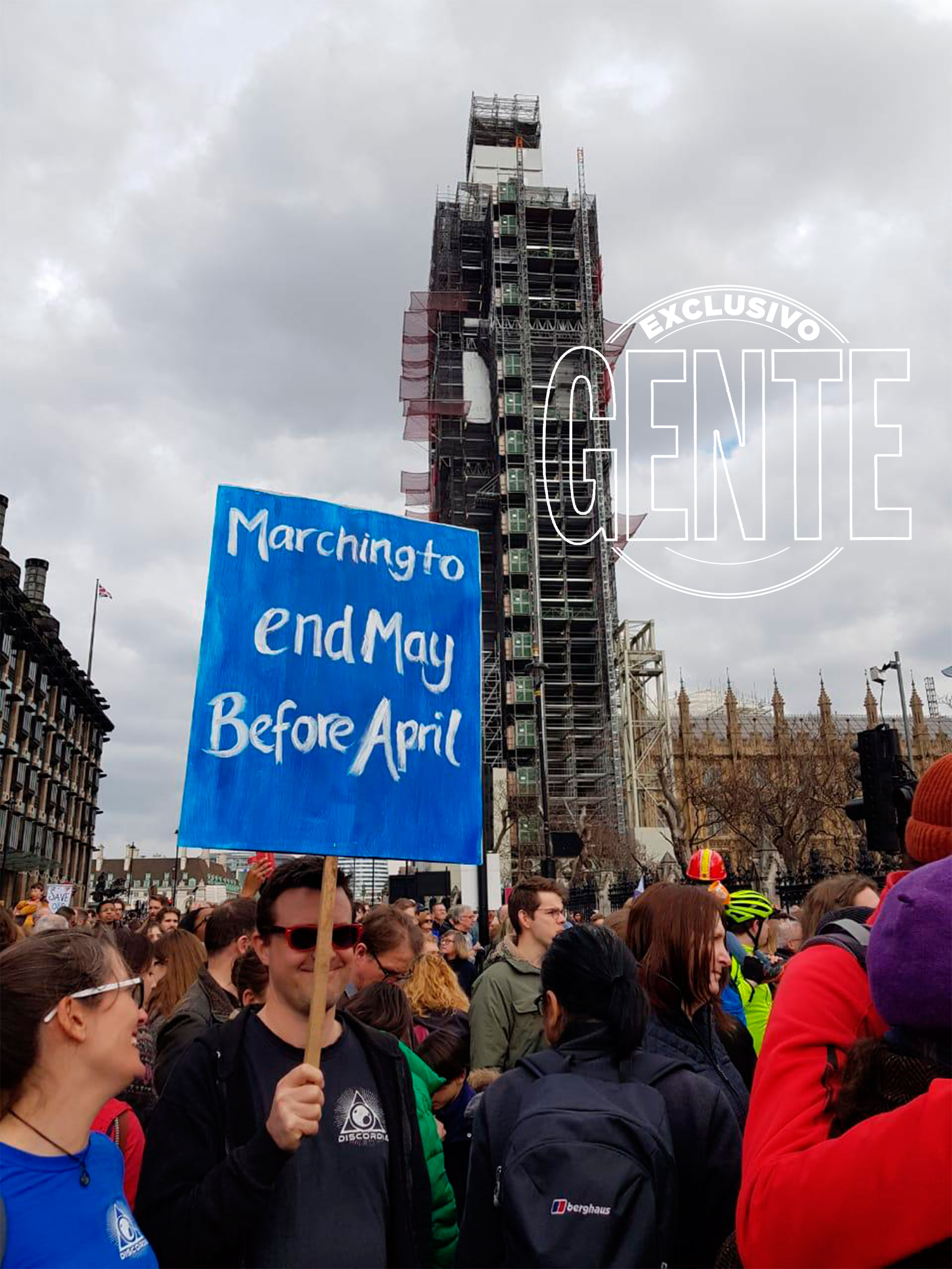 Muchos pidieron por la renuncia de la primer ministra Theresa May antes de abril, cuando podría darse la salida de Gran Bretaña de la Unión Europea. Foto: Revista GENTE