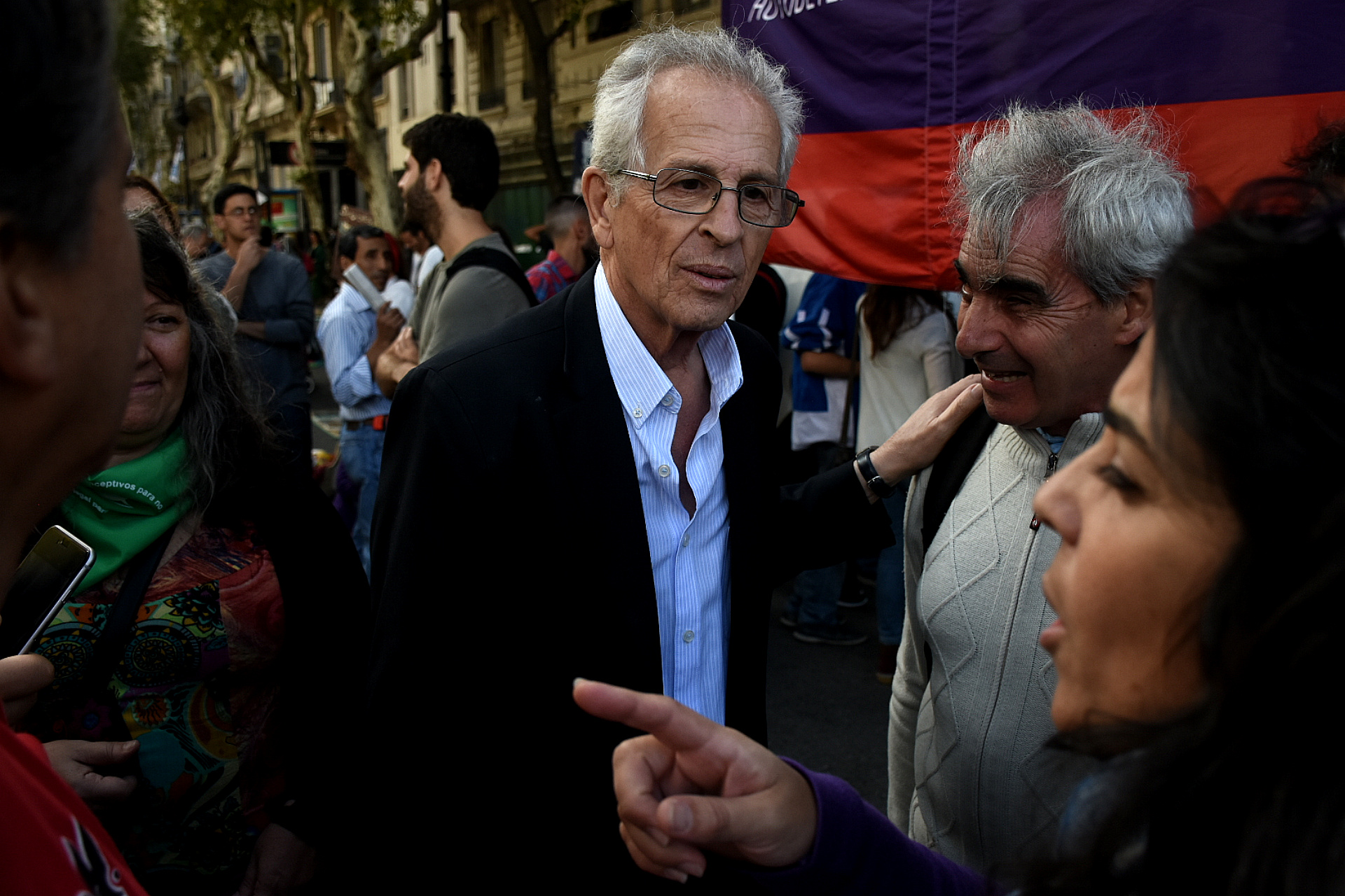 El dirigente de Izquierda Luis Zamora