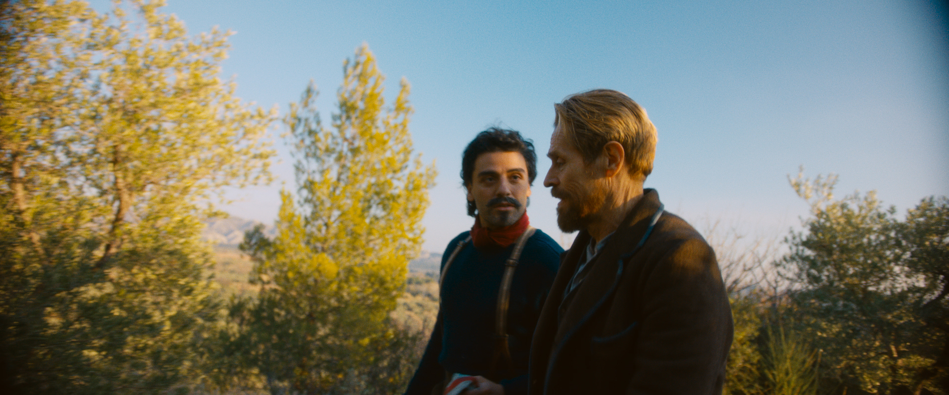 El filme también retrata la conflictiva relación con Paul Gauguin (Oscar Isaac)