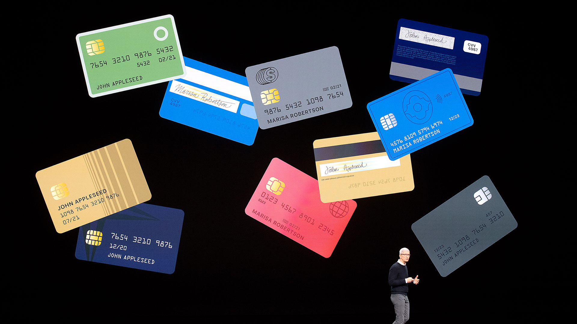 La tarjeta de crédito de Apple es virtual: no tiene número ni fecha de vencimiento y se autentica el pago por medio Face ID o Touch ID. (AFP)