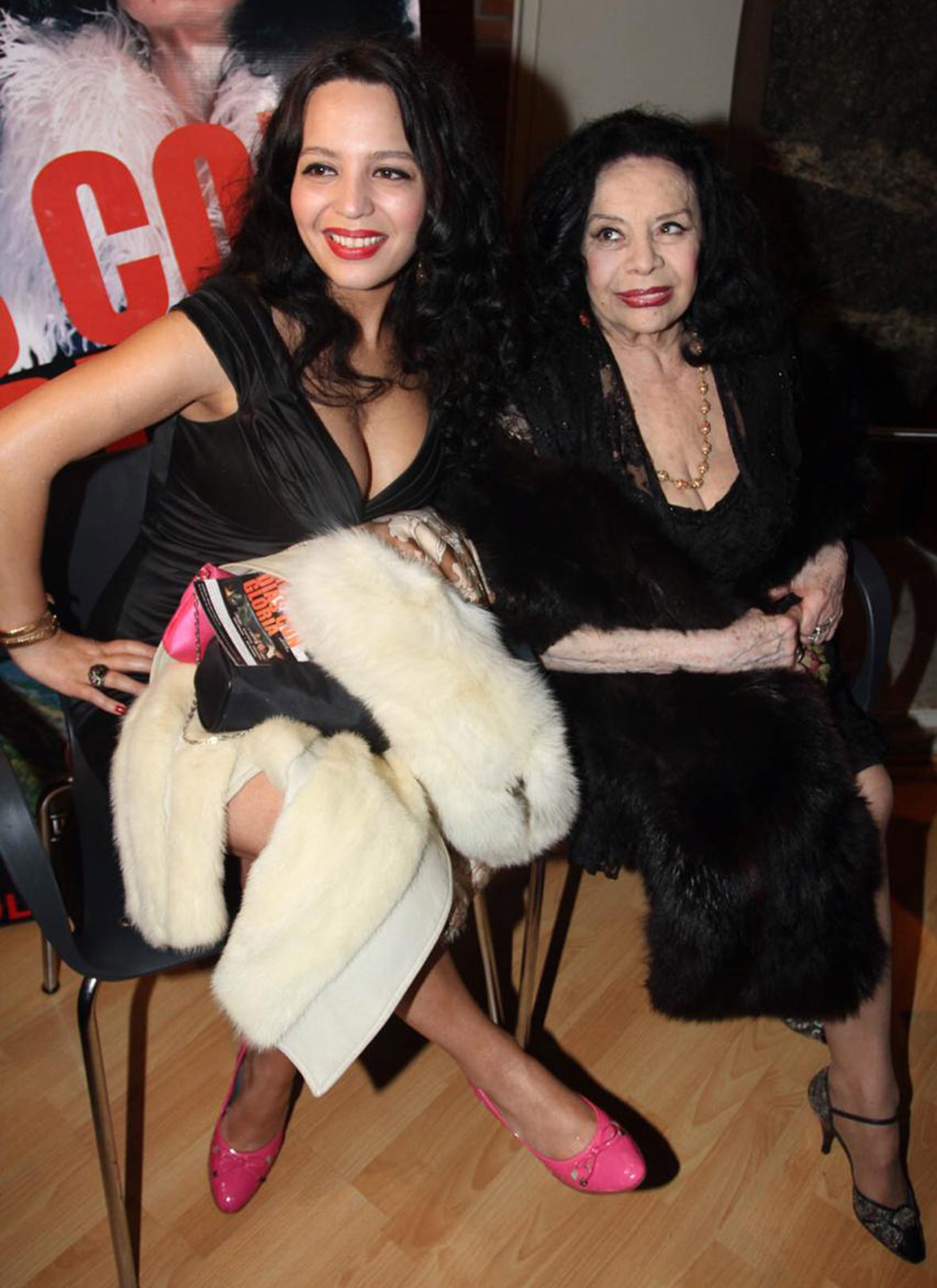 La Coca Sarli con su hija Isabelita