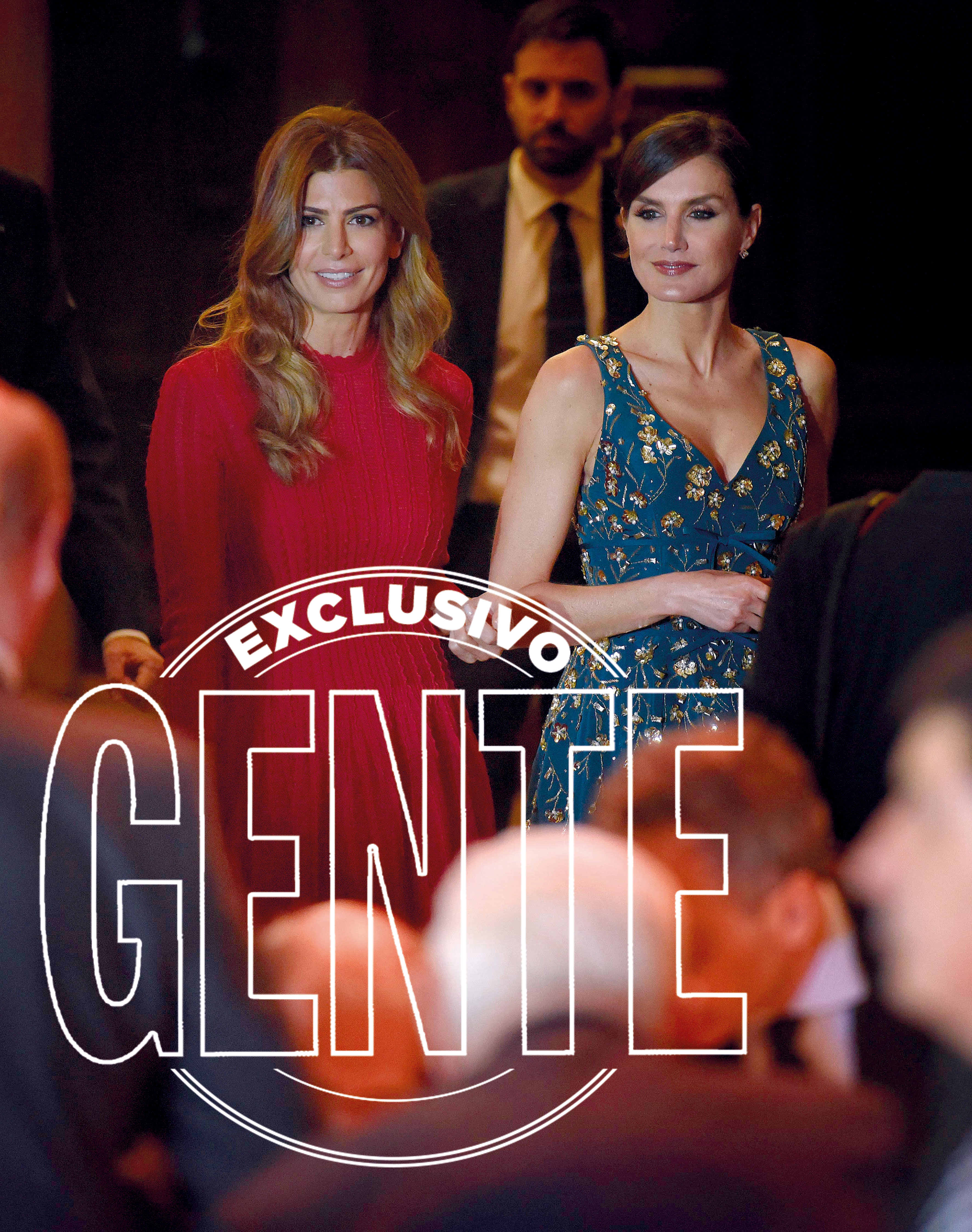 La primera dama Juliana Awada y la reina Letizia Ortíz, elegantísimas. Foto: Matías Campaya/GENTE