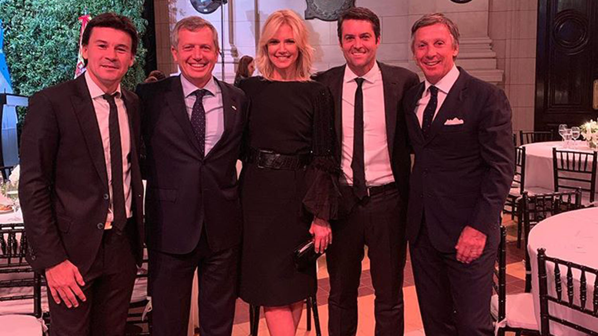 Guillermo Coria, Emilio Monzó, Valeria Mazza, Agustín Calleri y Alejandro Gravier entre los invitados (Instagram: @alejandrogravier)