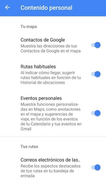 Este mapa, según Google, es privado porque sólo lo hallarás en tu celular, tablet o computadora conectados a tu cuenta de gmail (Foto: Google Maps)