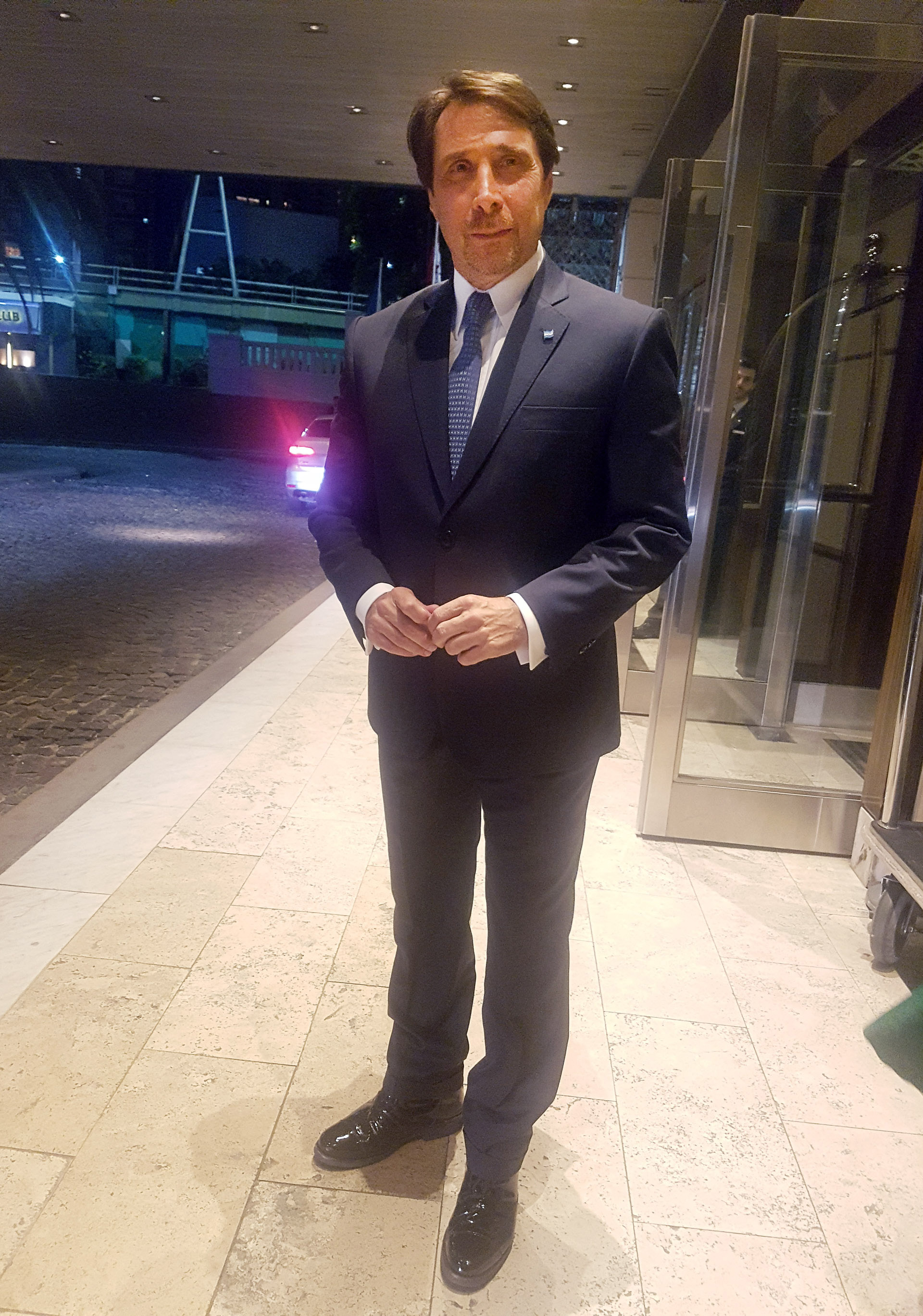 El conductor de televisión Eduardo Feinmann