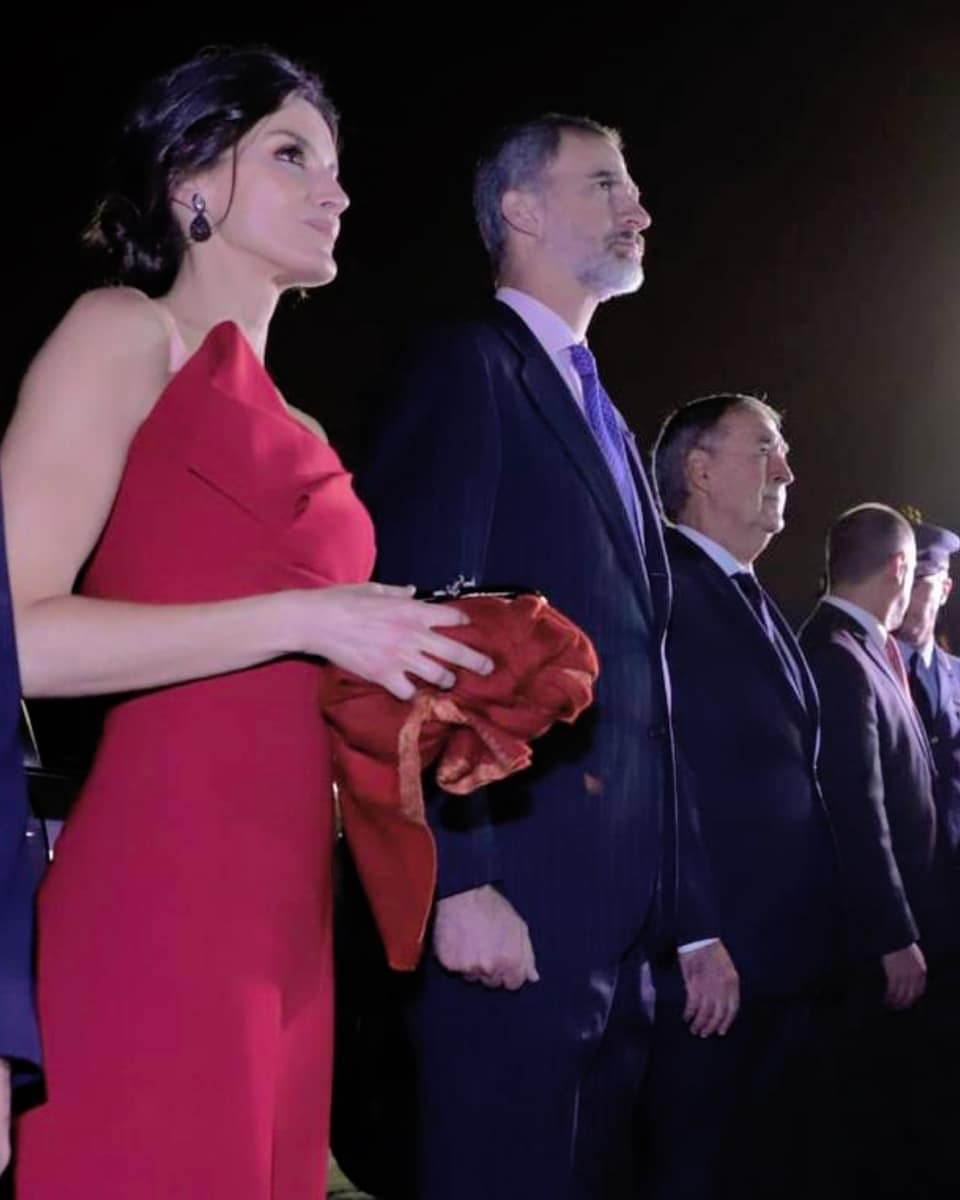 Una de las imágenes que poste Letizia en sus redes sociales.
