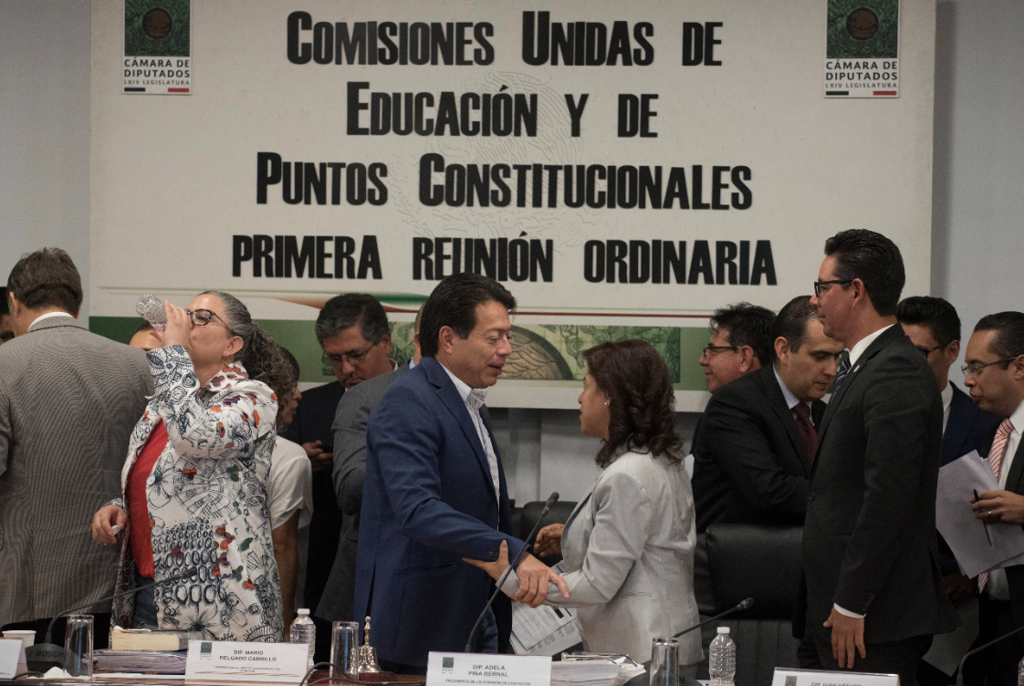 La sesión inició alrededor de las 09:10 horas, y contó con la presencia de 20 diputados de cada una de las comisiones (Foto: Cuartoscuro)