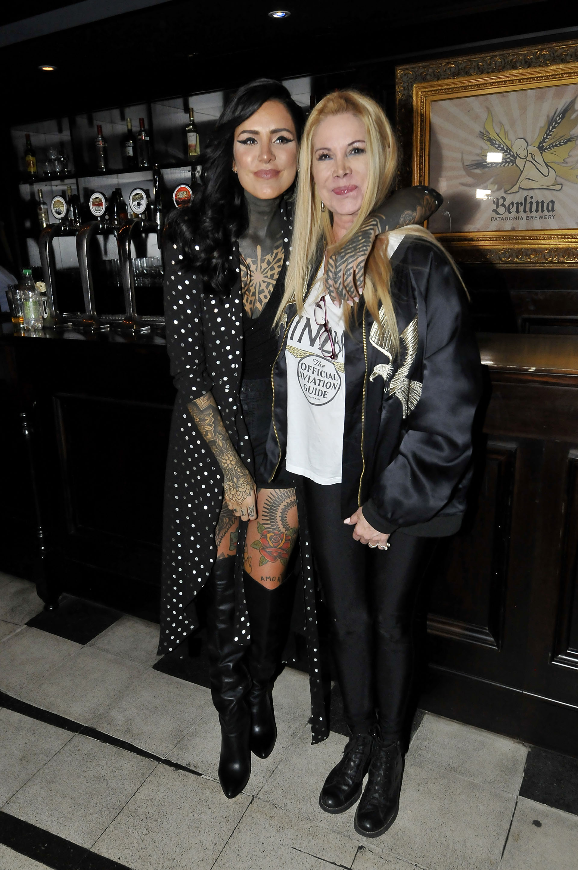 Cande y su mamá Soledad Aquino