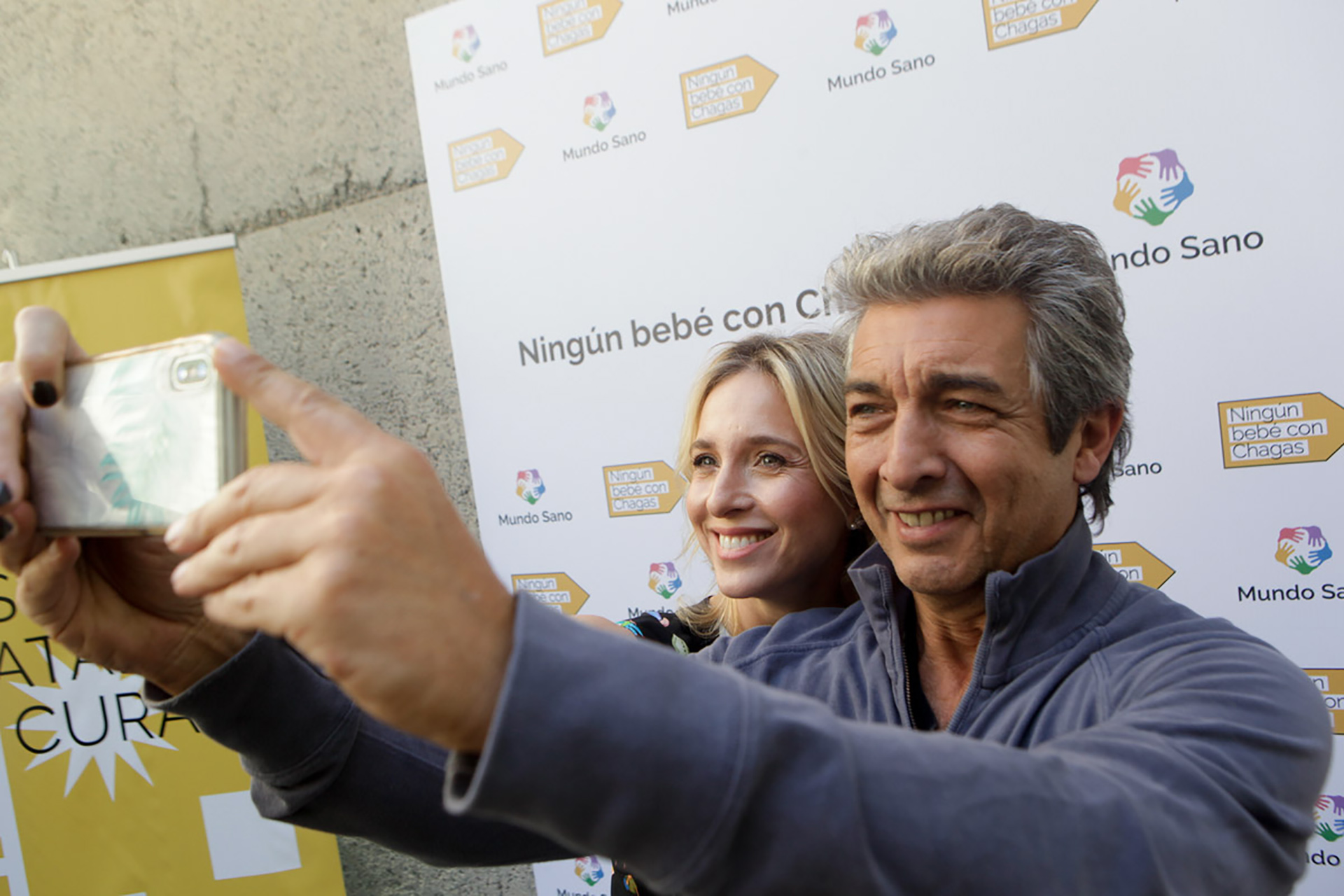 Carla Peterson y Ricardo Darín se sumaron a la campaña solidaria. En la Argentina, se estima que hay 7 millones de personas en riesgo de contraer Chagas y 1,6 millones de infectados