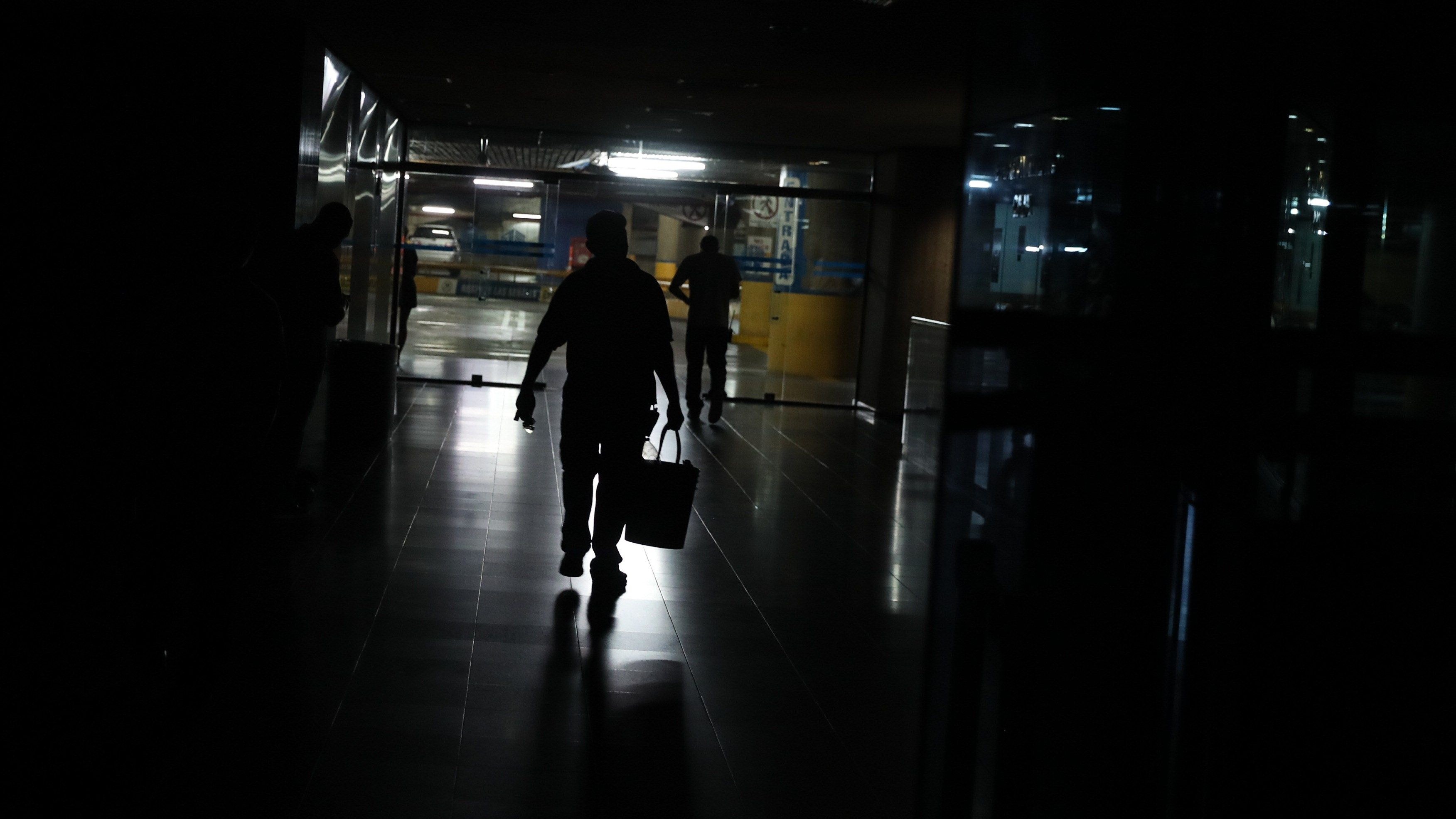 Caracas a oscuras / EFE/ Miguel Gutiérrez
