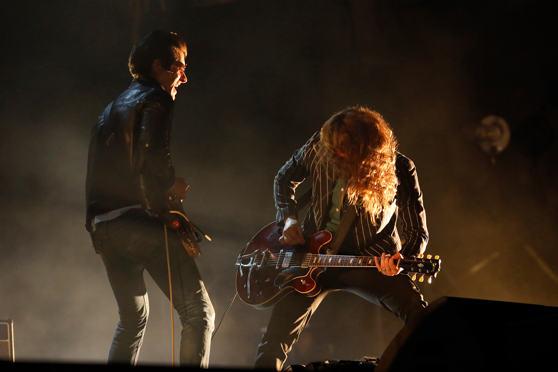 “Arctic Monkeys”, en plena acción (Chule Valerga)