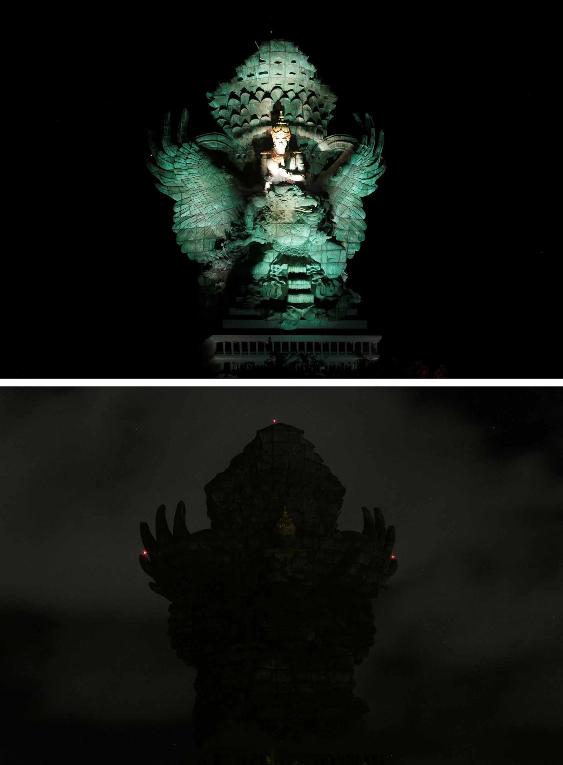 El Parque Cultural Garuda Wisnu Kencana, en la isla de Bali, Indonesia