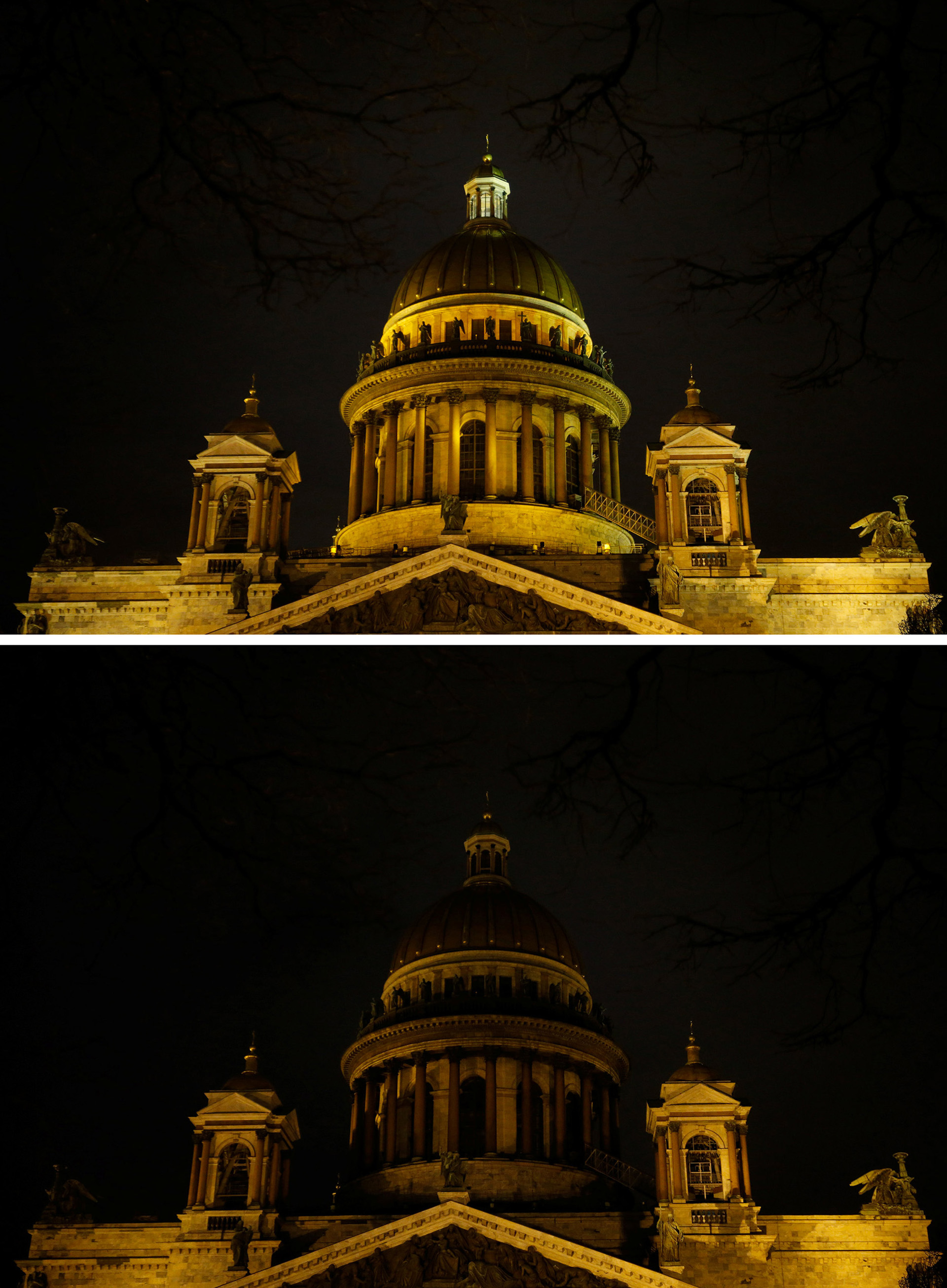 La Catedral de San Isaac en San Petersburgo