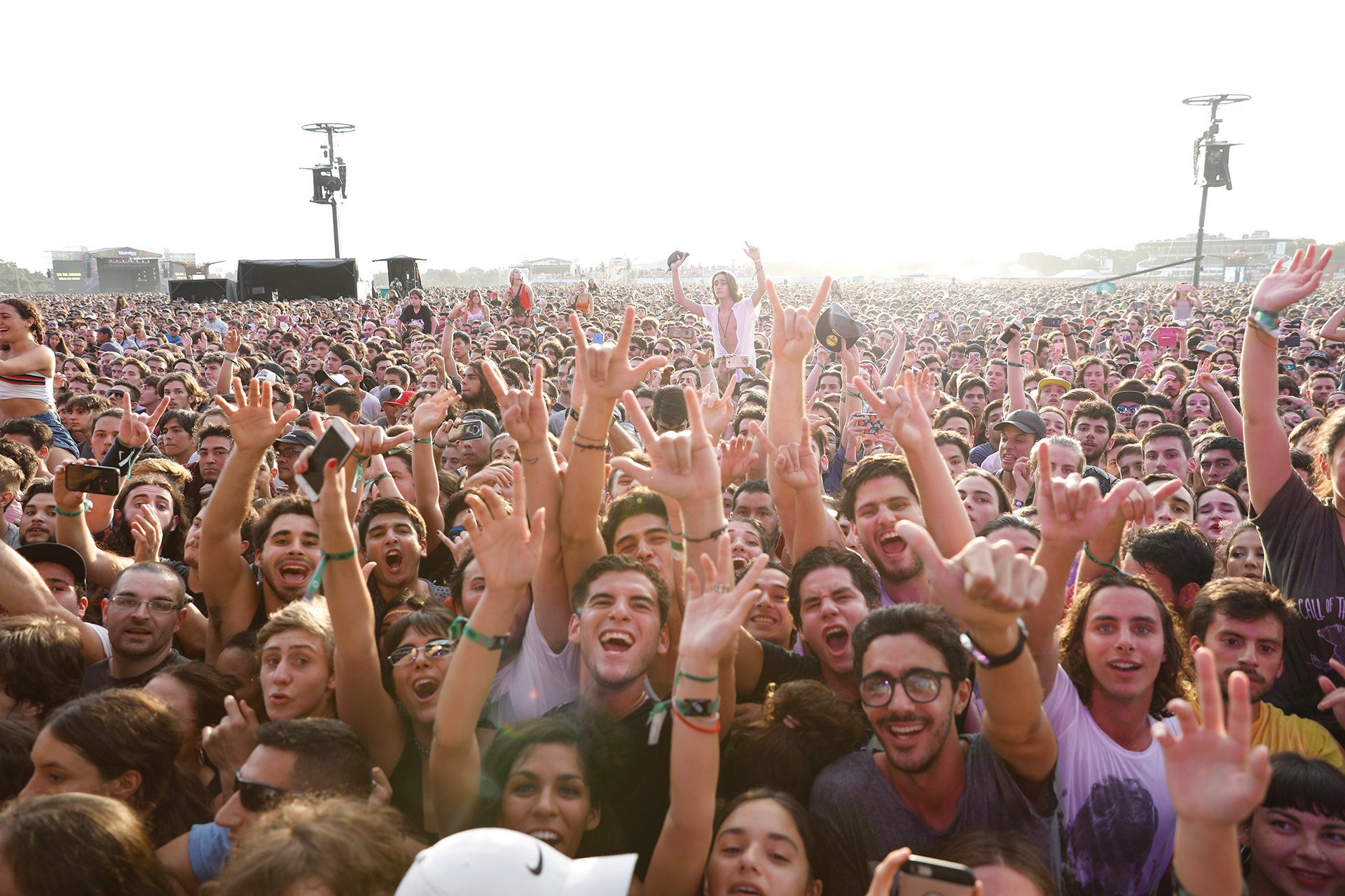 Los fans en el Lolla (Chule Valerga)