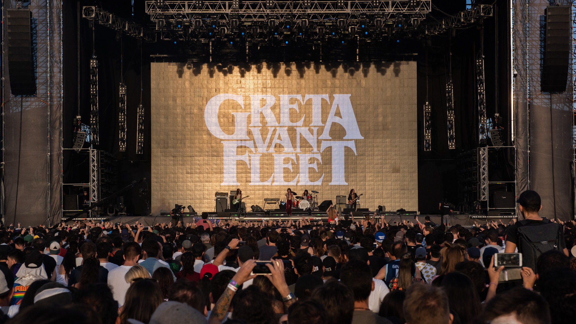 La banda de rock norteamericana en el Main Stage 1 (Adrián Escandar)