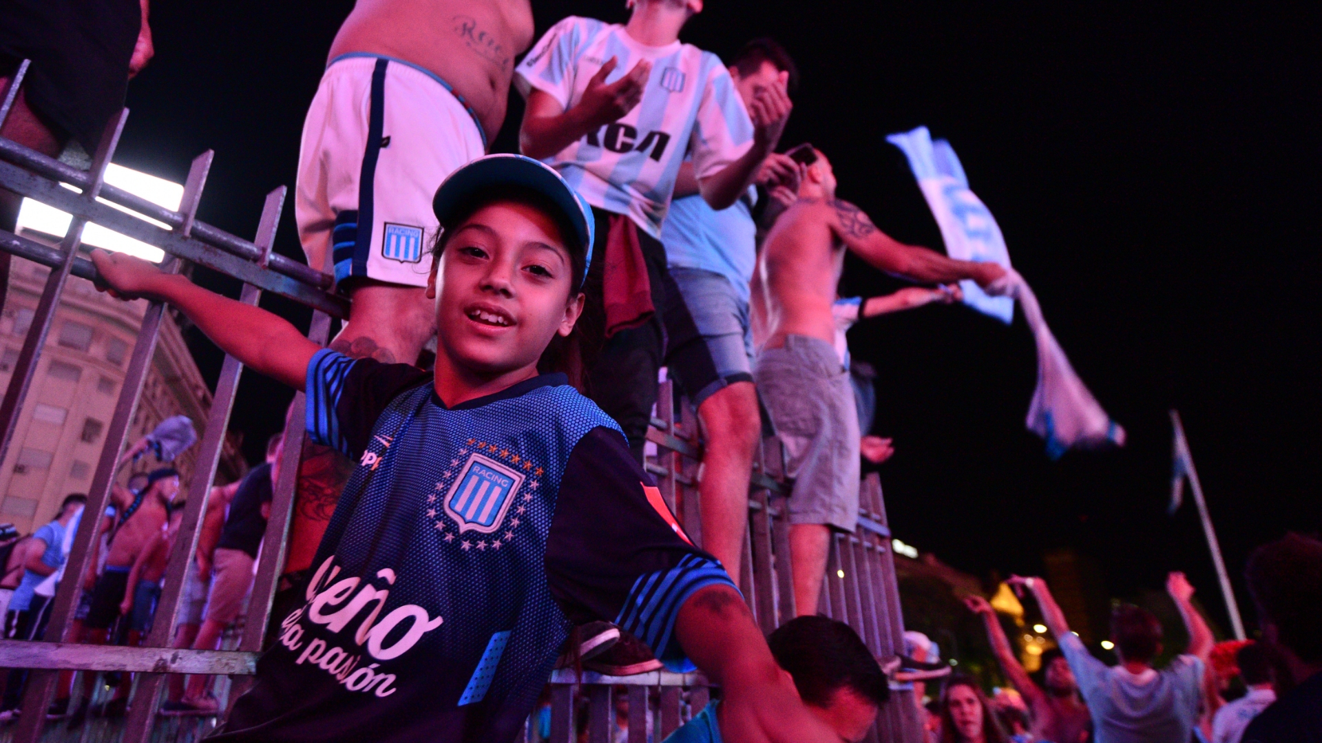 En Racing no hay edad para la alegría