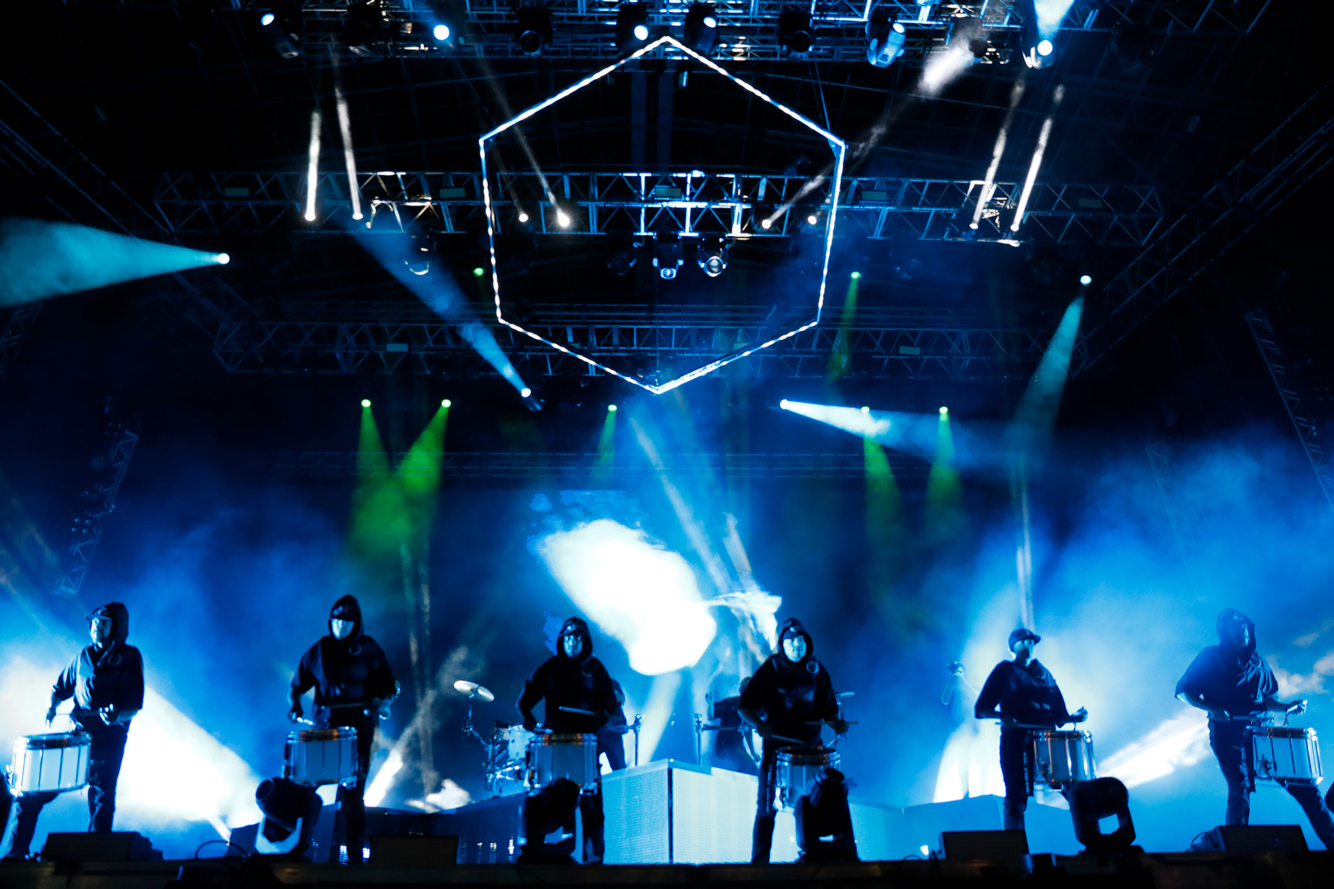 Odesza, en el Main Stage 2 (Chule Valerga)
