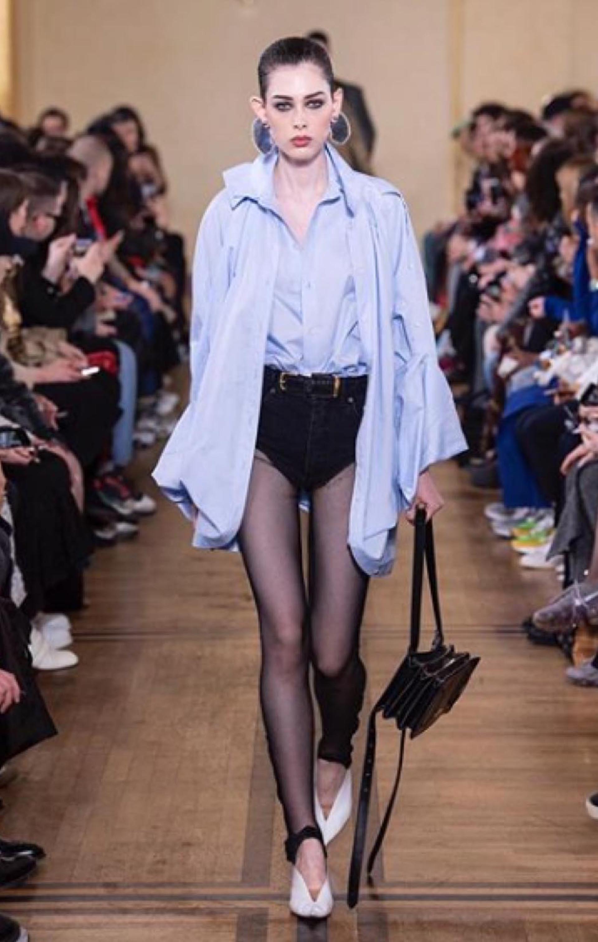 El microshort ya caminó la pasarela en la semana de la moda de París.