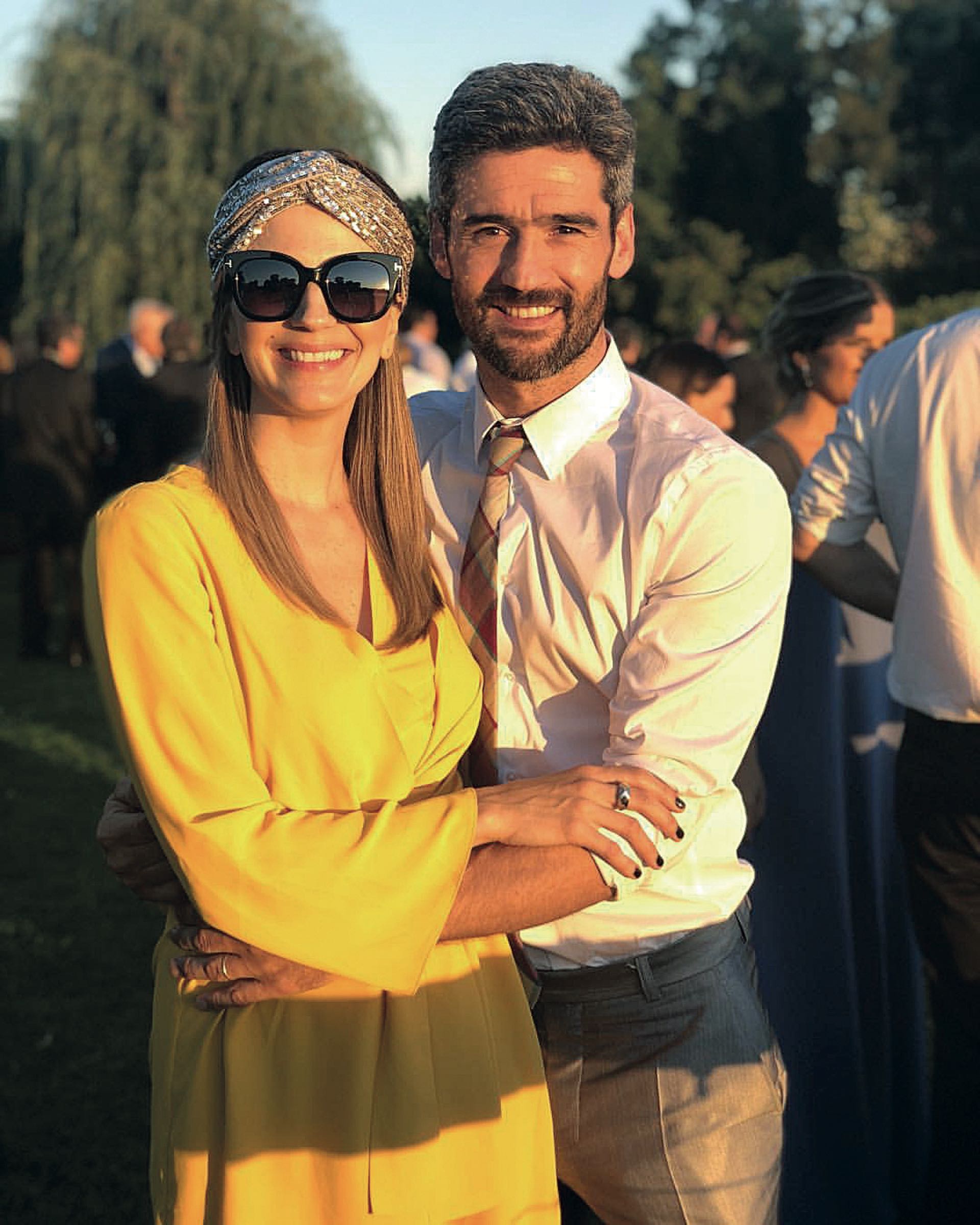 marcela y Fernando están súper ansiosos esperando la llegada del hermano de Juana