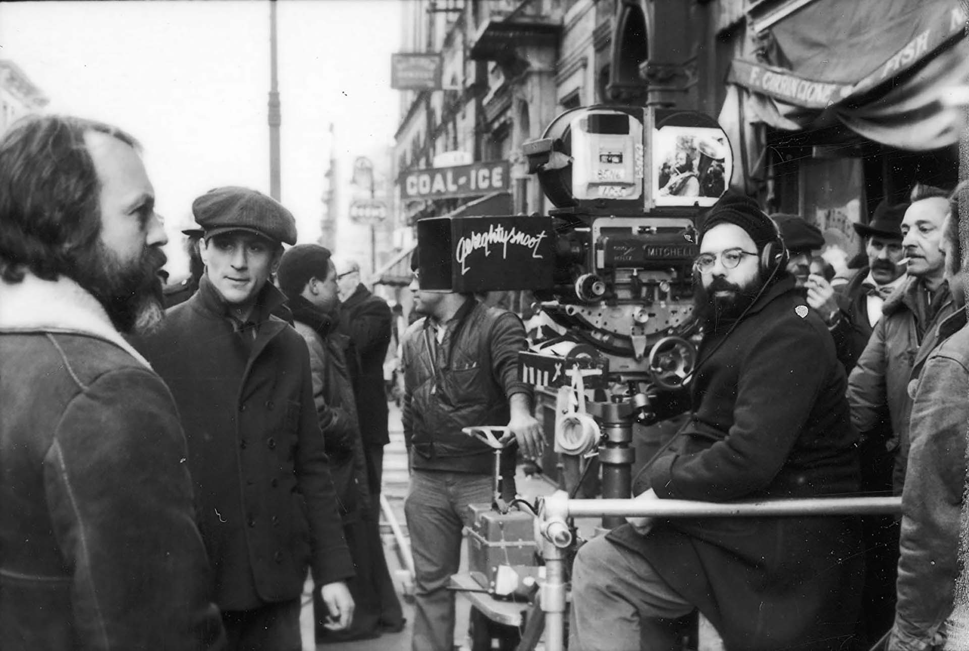 Robert De Niro y Francis Ford Coppola en “El Padrino: Parte II” (1974)