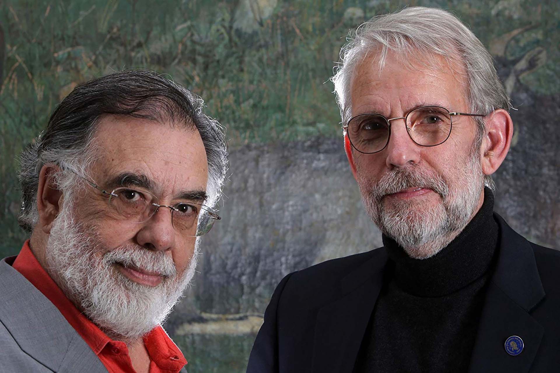 Francis Ford Coppola junto a Walter Murch, editor cinematográfico y diseñador de sonido en “El Padrino”, “La conversación” y “Apocalypse Now”