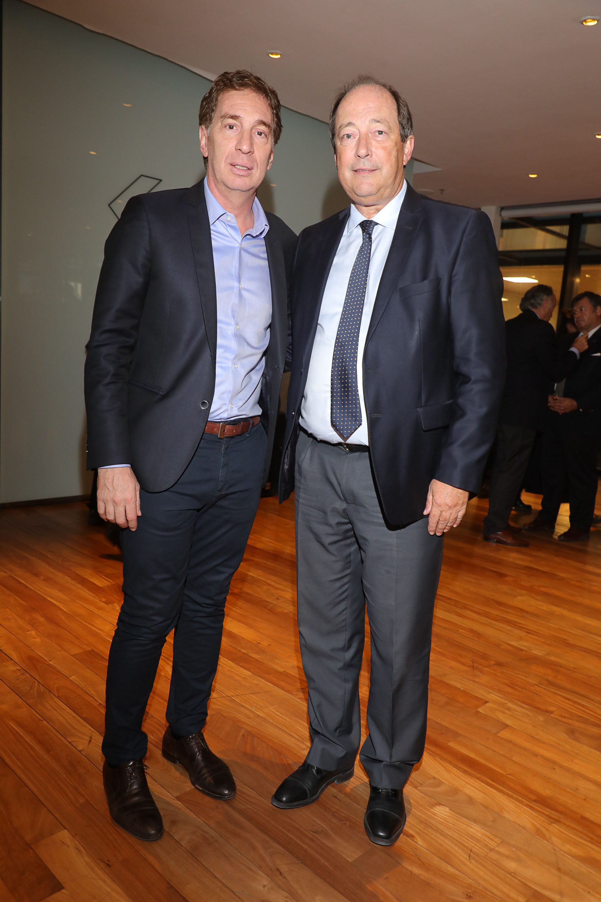 Diego Santilli y Ernesto Sanz