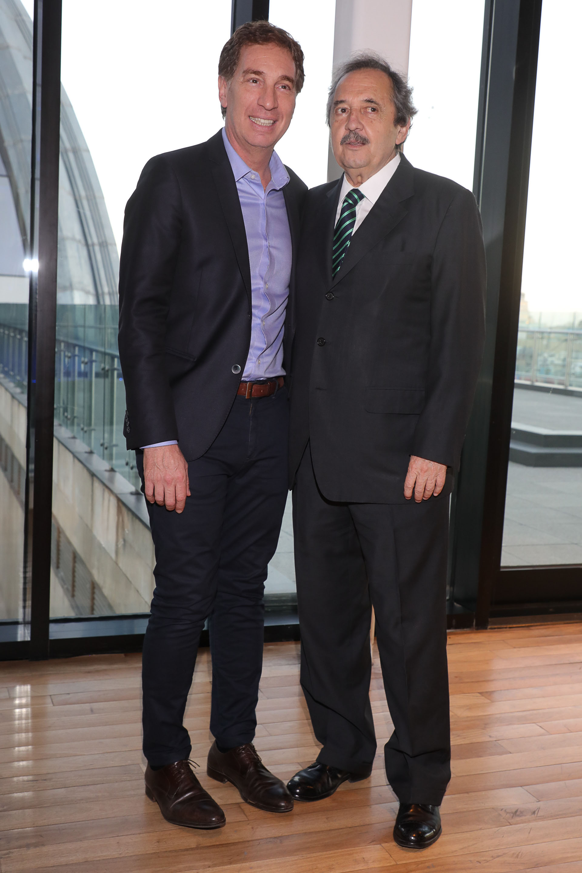 Diego Santilli y Ricardo Alfonsín