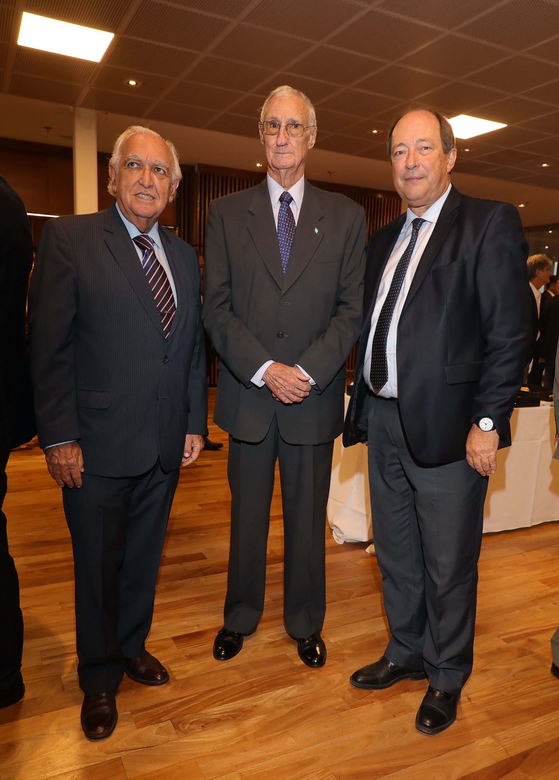Ricardo Gil Lavedra, Martín Balza y Ernesto Sanz