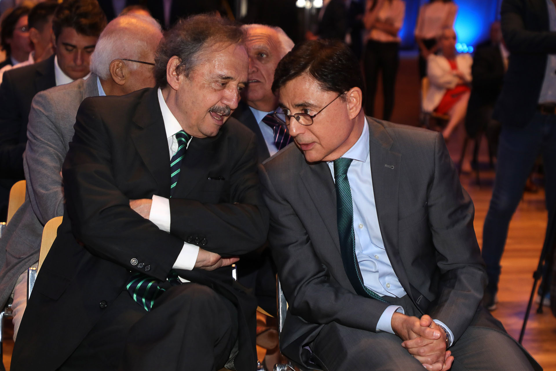 Ricardo Alfonsín y Jorge Fontevecchia