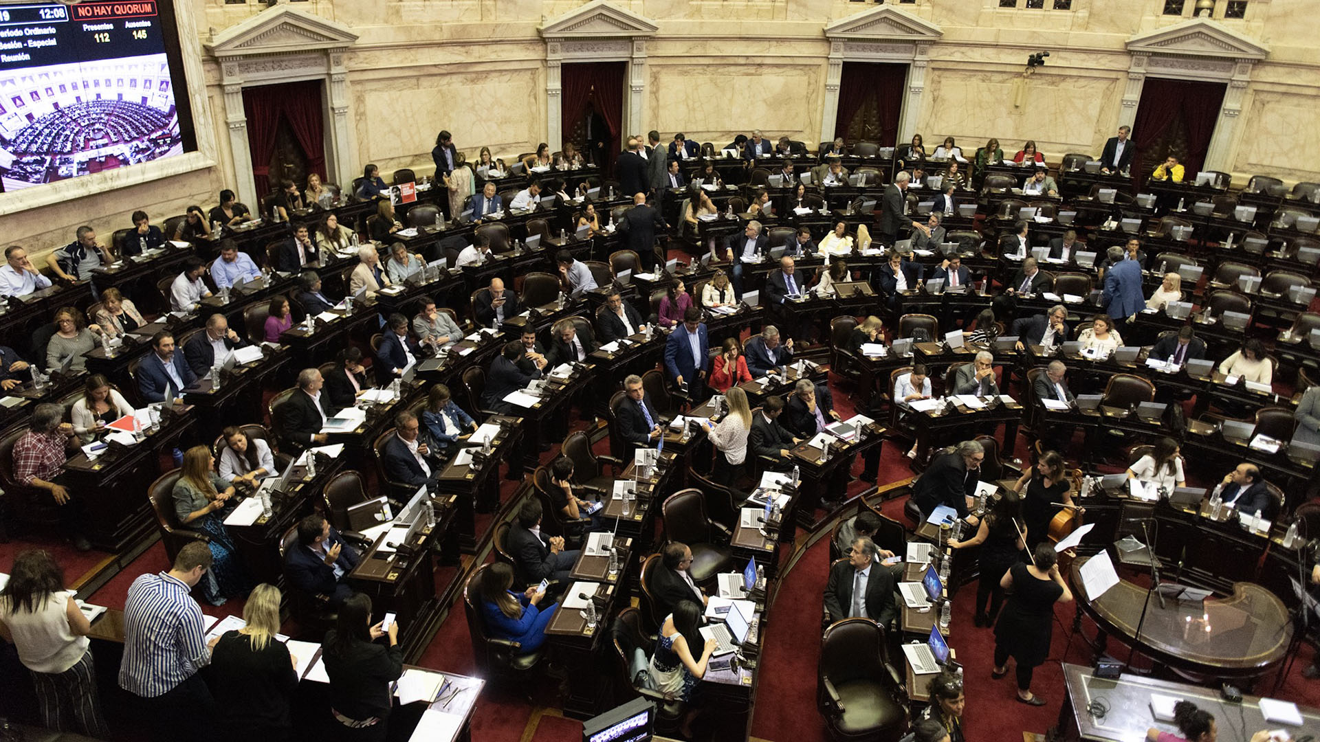 La Cámara baja aprobó la ley de financiamiento con 148 votos a favor (Adrián Escandar)