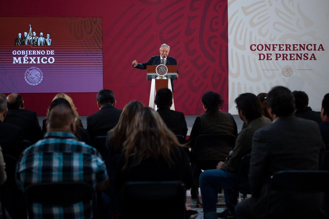 López Obrador se ha referido a la prensa como “prensa fifí”, “el hampa del periodismo”, expresiones despectivas para desprestigiar (Foto: Cortesía Presidencia)