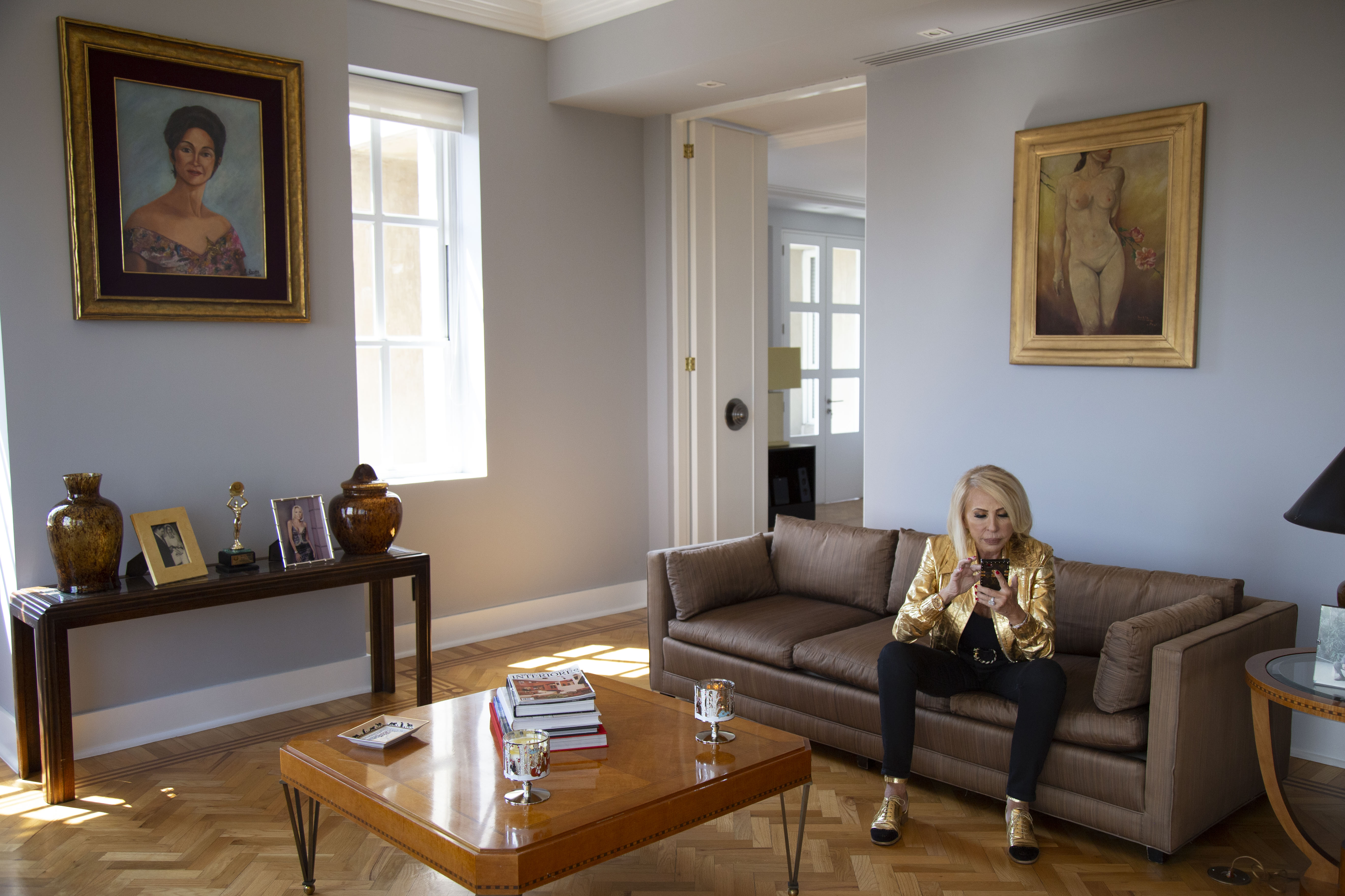 En la intimidad con Laura Bozzo. (Foto: Infobae, Juan Vicente Manrique)