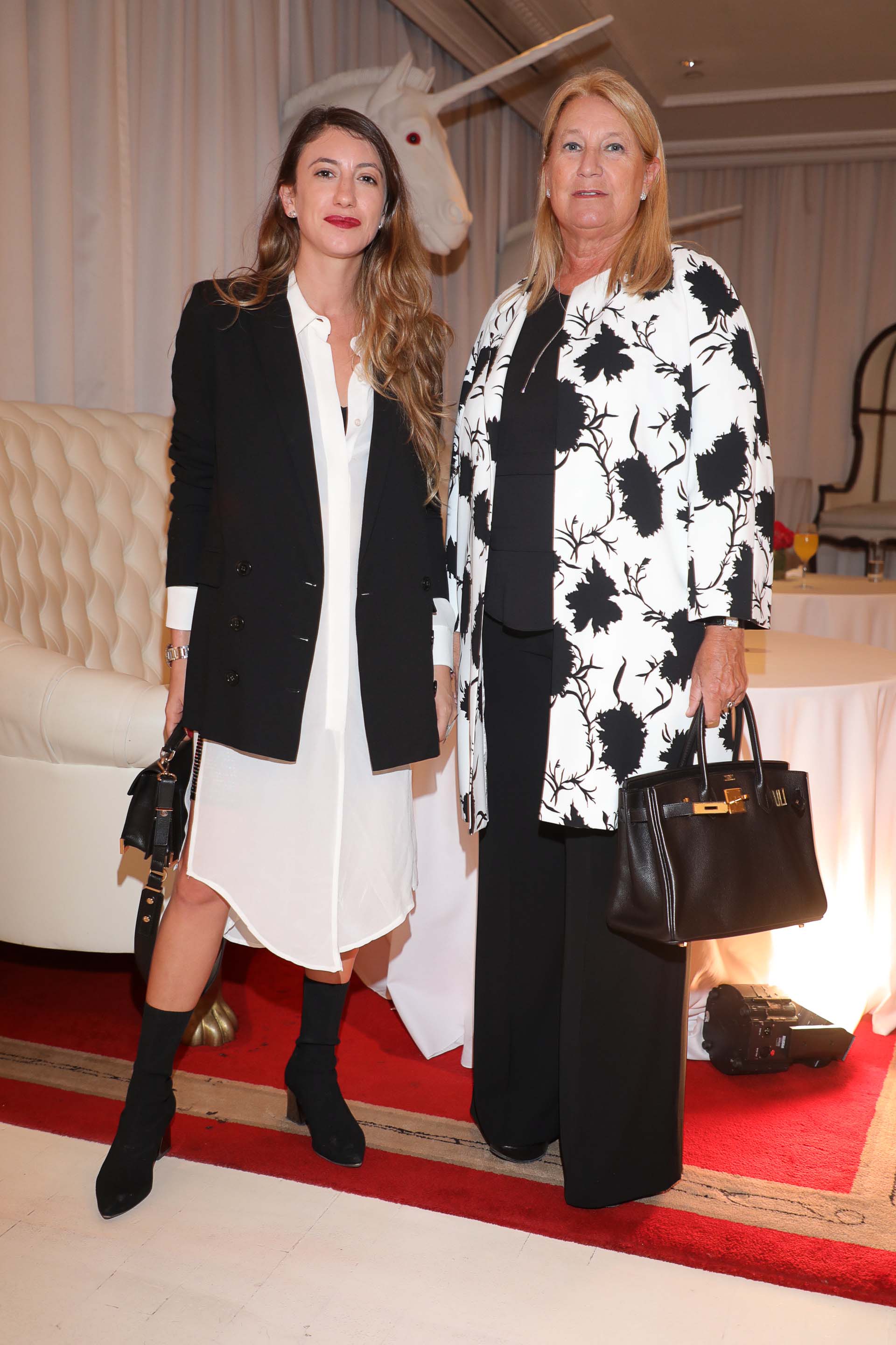 María Taquini de Blaquier y su hija Milagros Blaquier