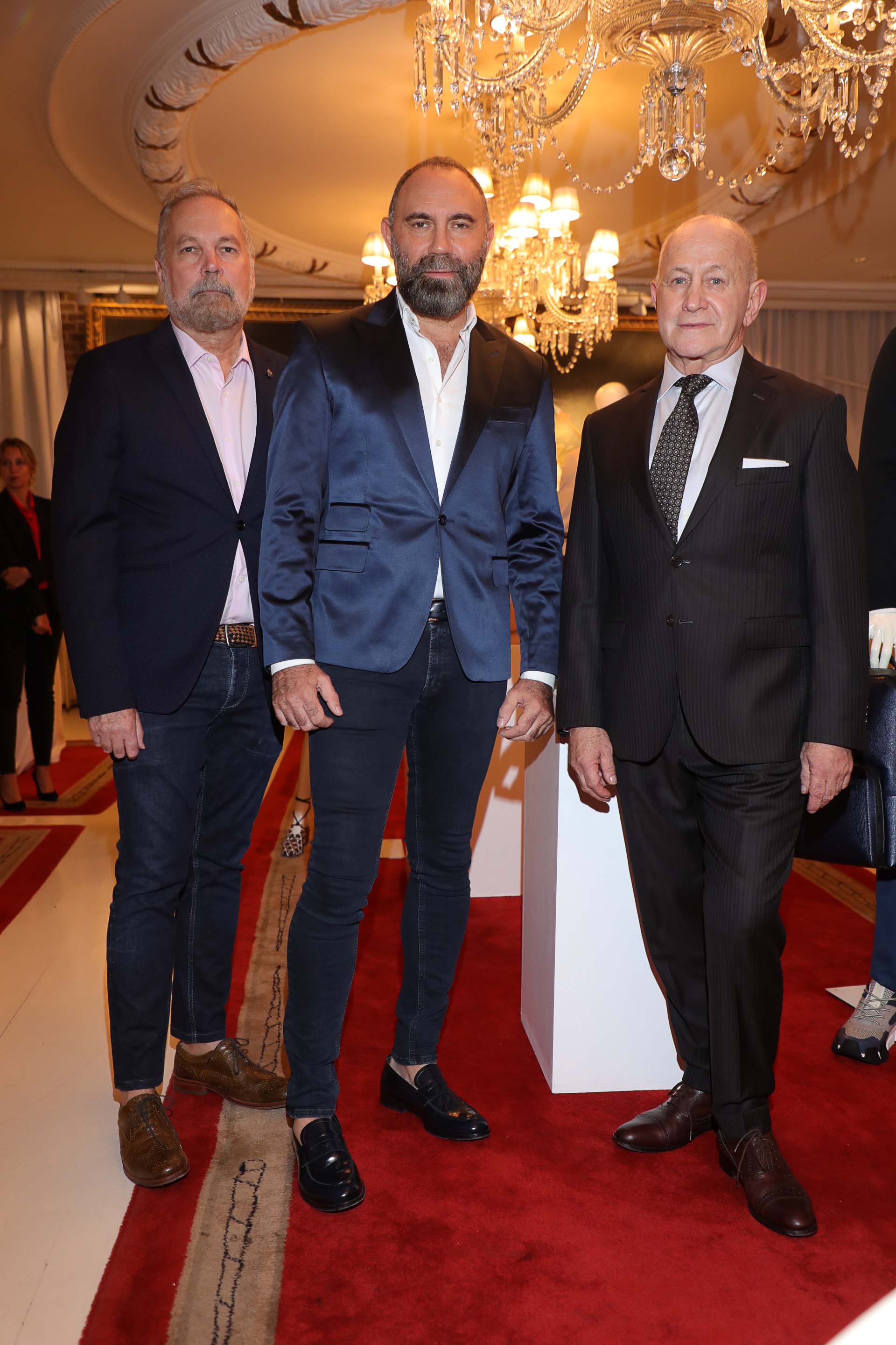 Eduardo Ramírez, Gabriel Lage y José Valosen
