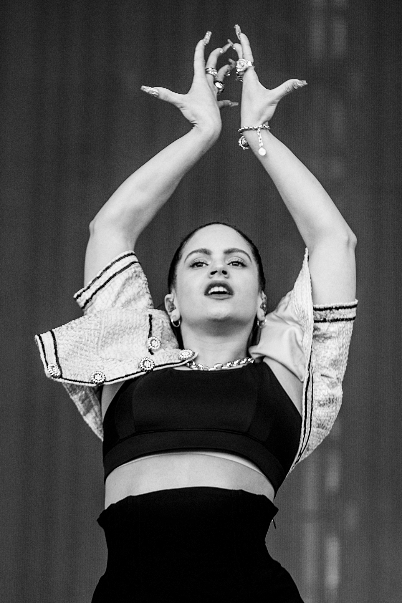 Rosalía, la catalana que llevó el flamenco a lo más alto de los charts y ganó dos Grammy latinos, abrió su gira mundial (El mal querer world tour) en el Lolla.