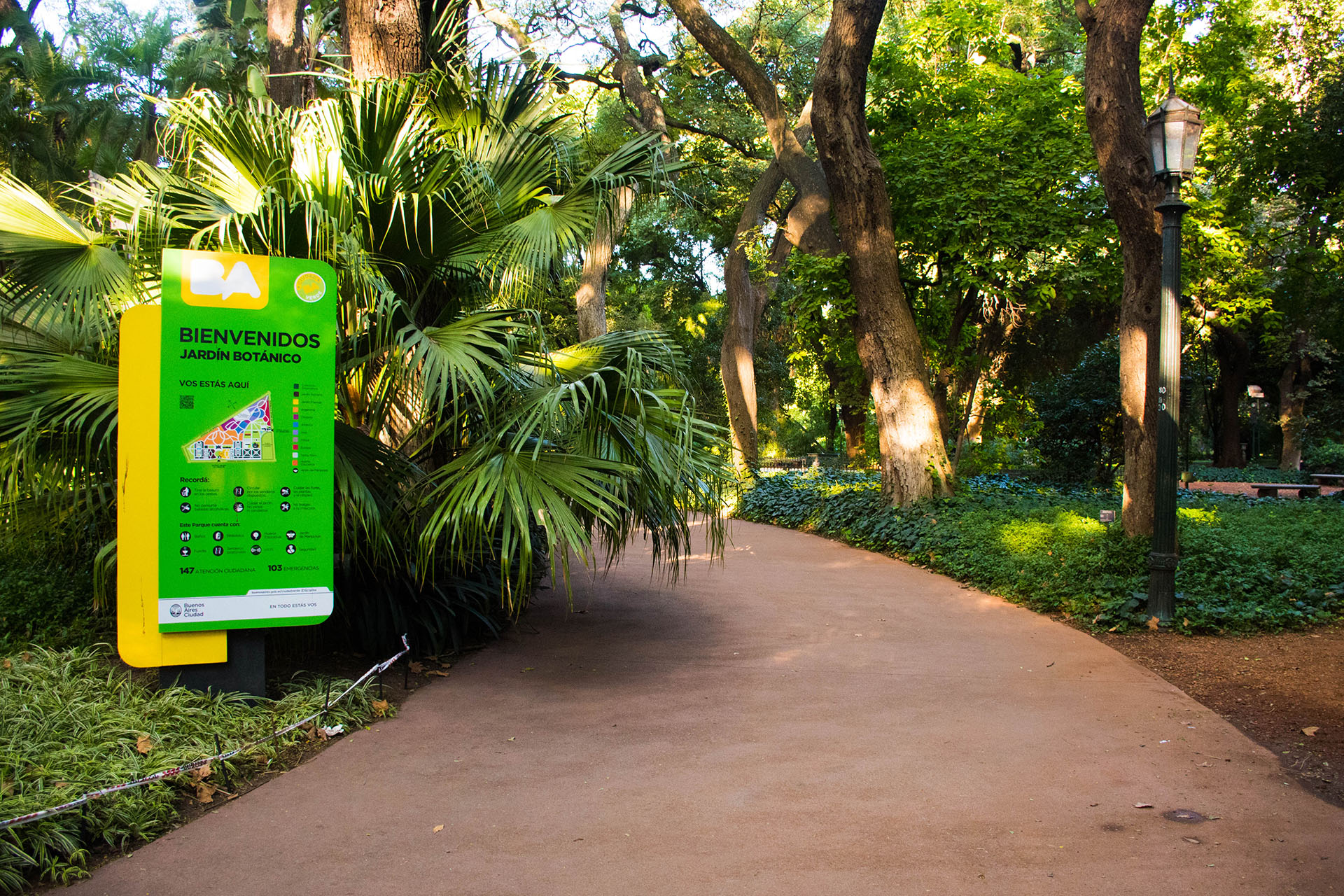 El Jardín Botánico lleva el nombre de Carlos Thays en honor al paisajista que lo concibió