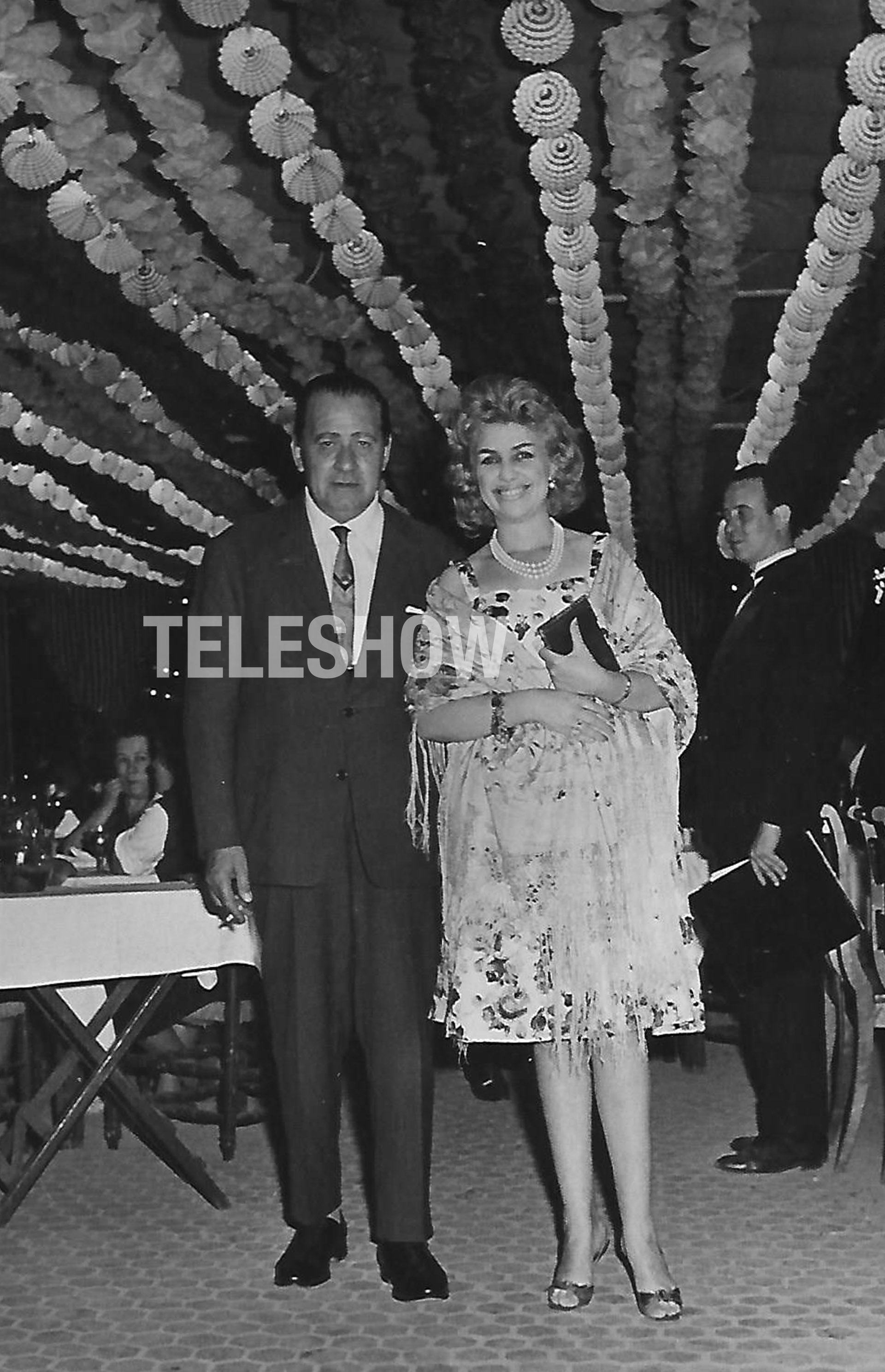 Aschira y Felipe Fort en Sevilla, a principios de los ’60, cuando se conocieron. (Crédito: Teleshow)