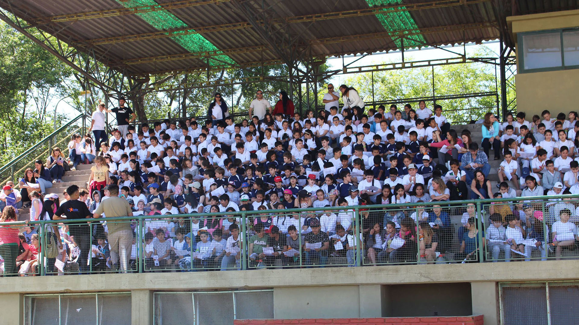 Segunda Comunión de los niños de las obras educativas del conurbano bonaerense y Ciudad de Buenos Aires. Noviembre de 2018 (Foto gentileza Fundación La Salle)