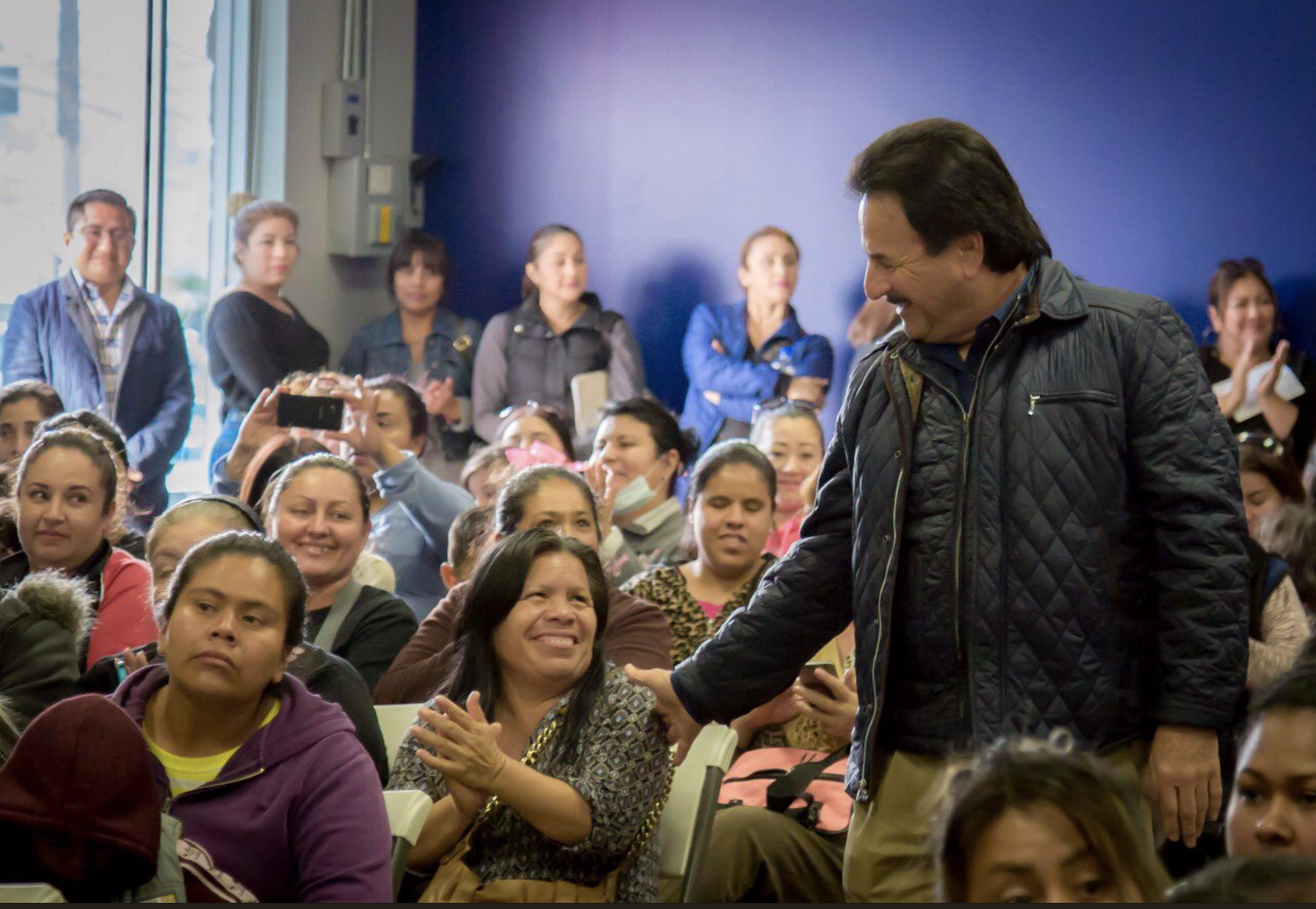 Gastélum, en un acto de la alcaldía de Tijuana en 2019 (Foto: Twitter @jmgastelumb)