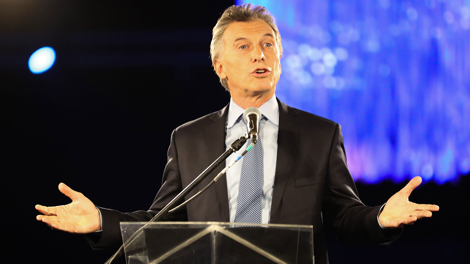 El presidente Mauricio Macri