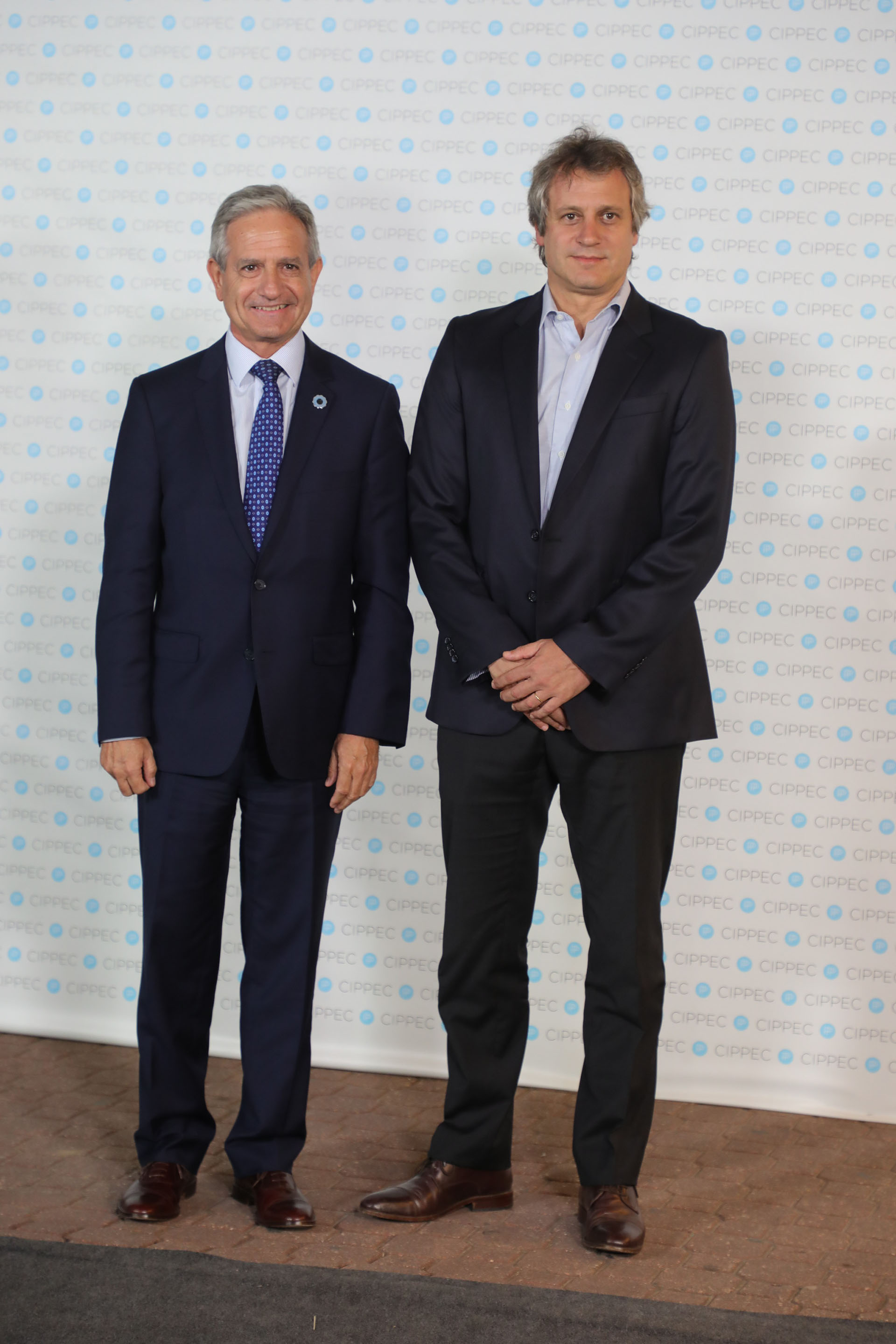 El secretario de Modernización y vicejefe de Gabinete, Andrés Ibarra, y el jefe de Gabinete porteño, Felipe Miguel