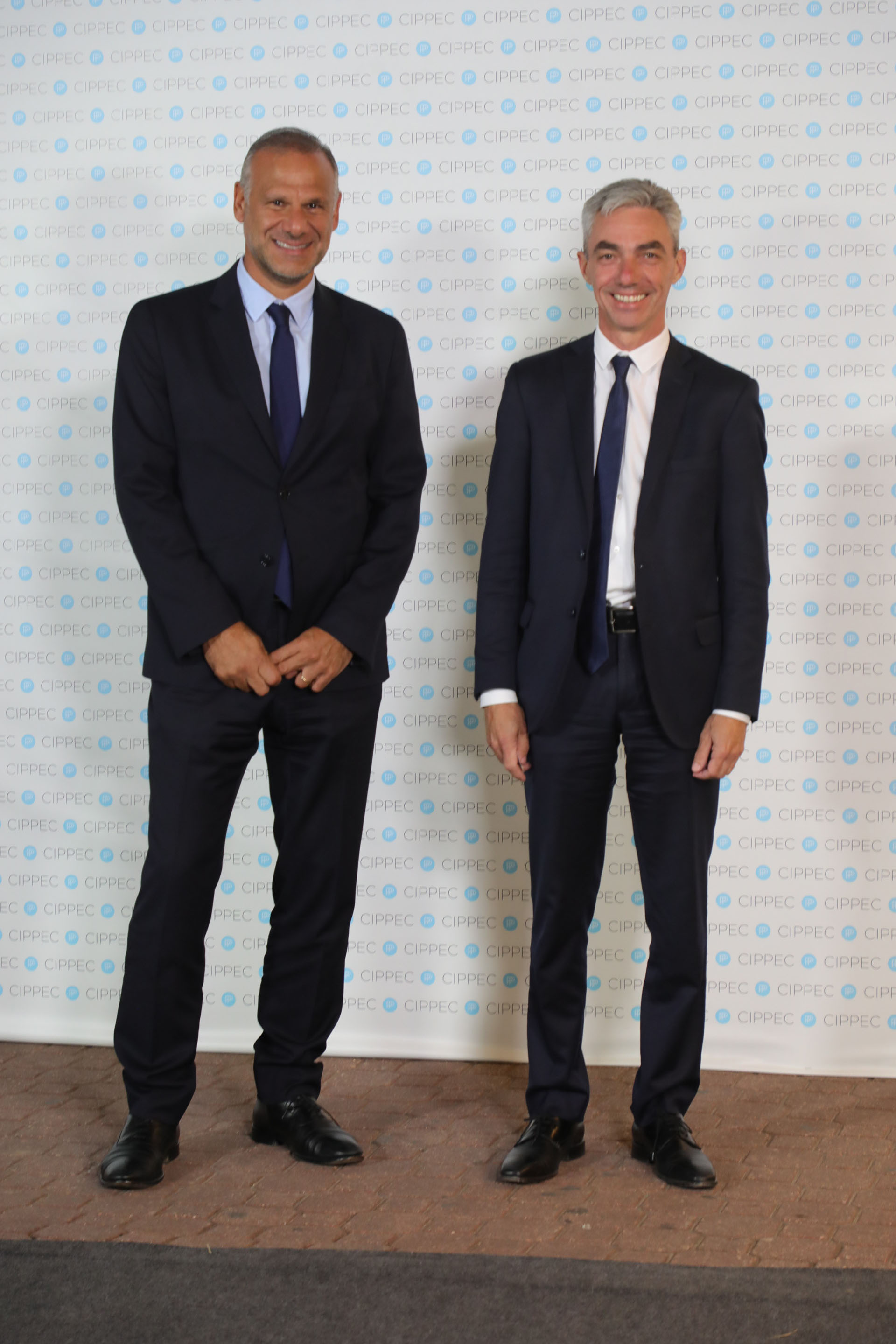 Luis Galli, CEO de Newsan, y Mario Meoni, ex intendente de Junín