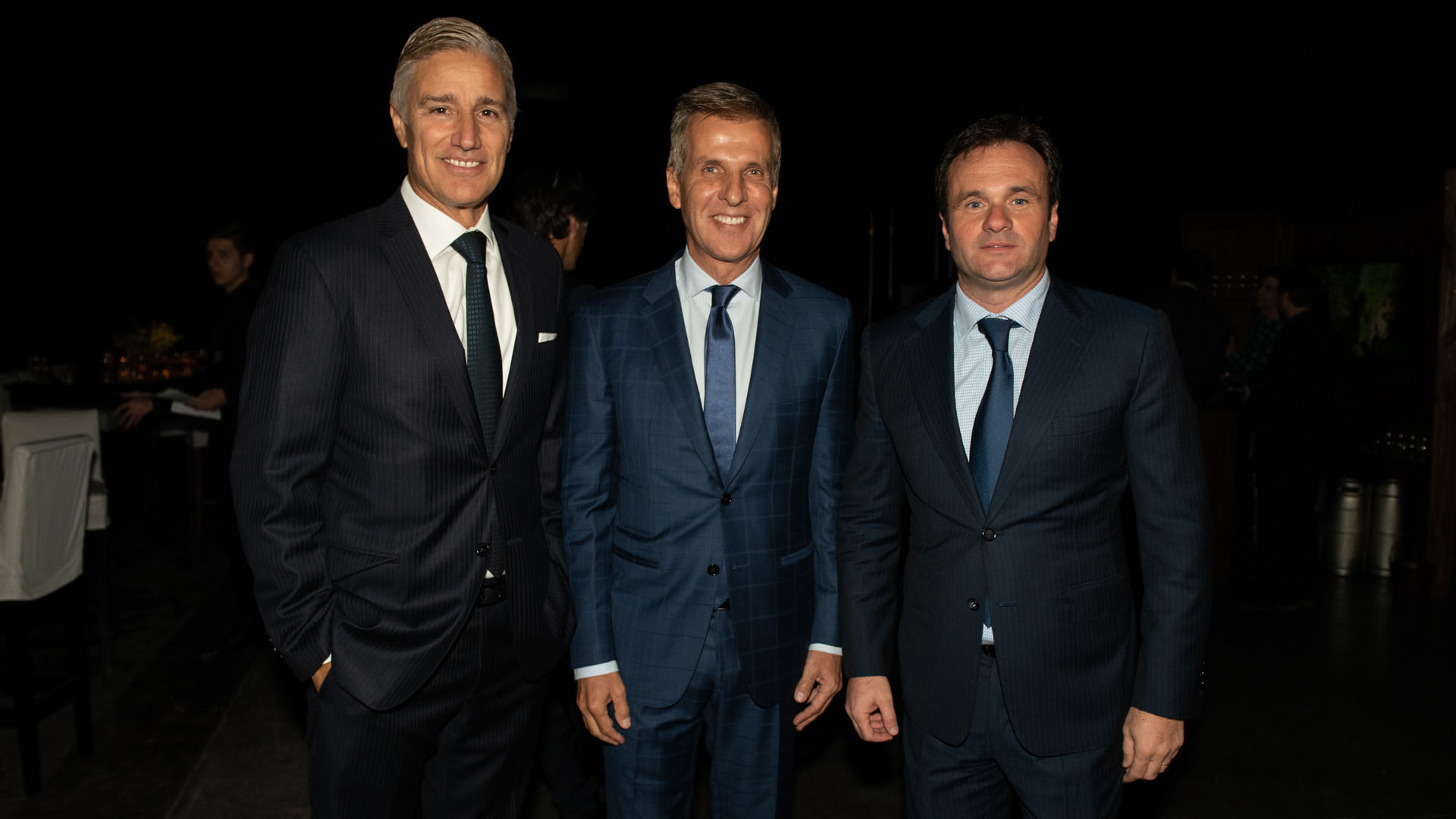 Marcelo Figueiras, Martín Redrado y Juan Pablo Maglier