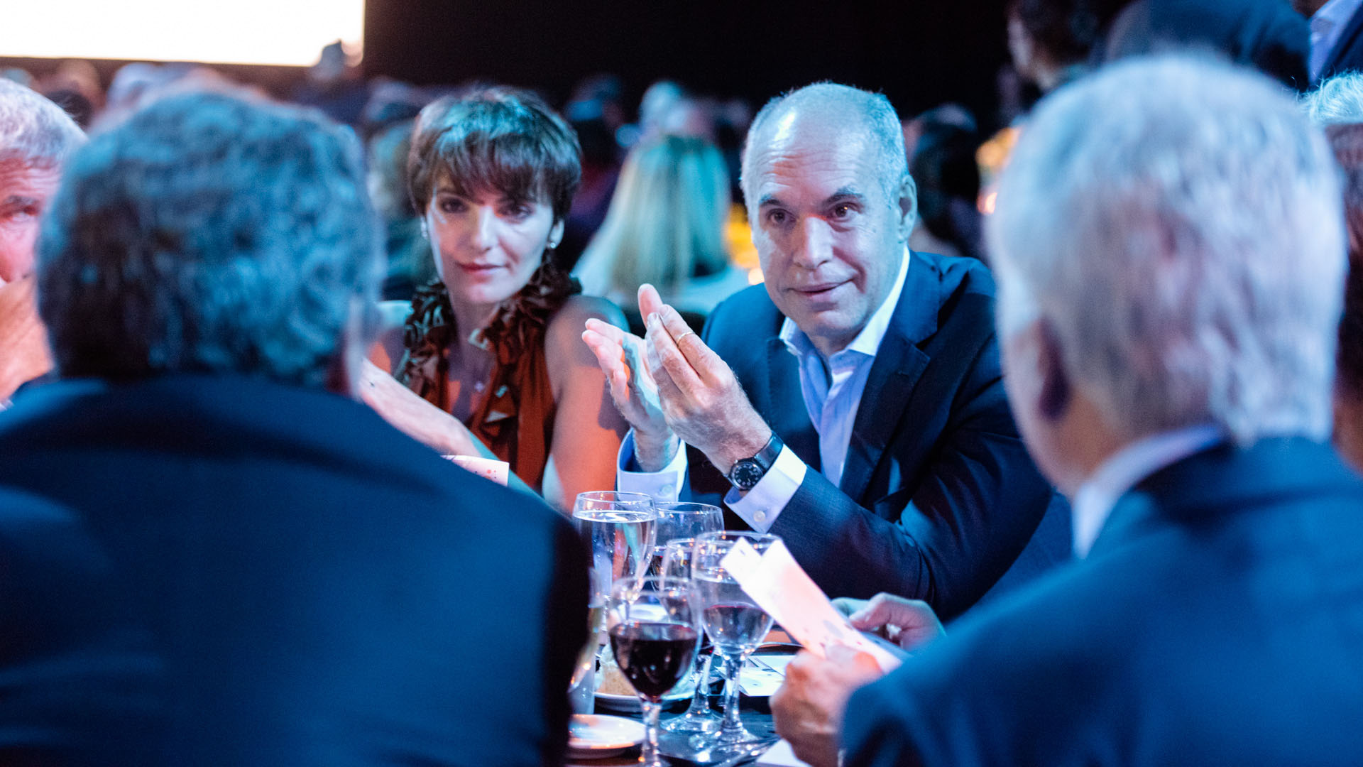 Bárbara Diez y Horacio Rodríguez Larreta