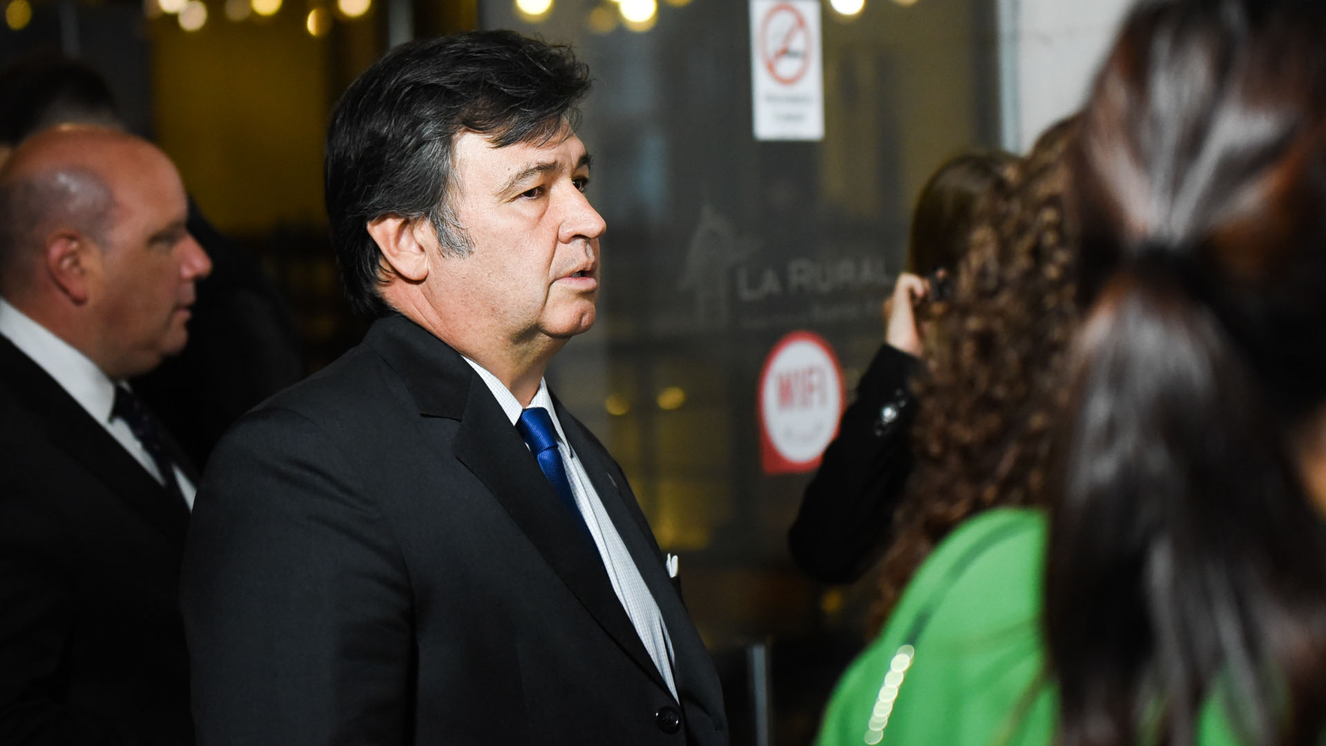 El presidente de la Sociedad Rural Argentina, Daniel Pelegrina