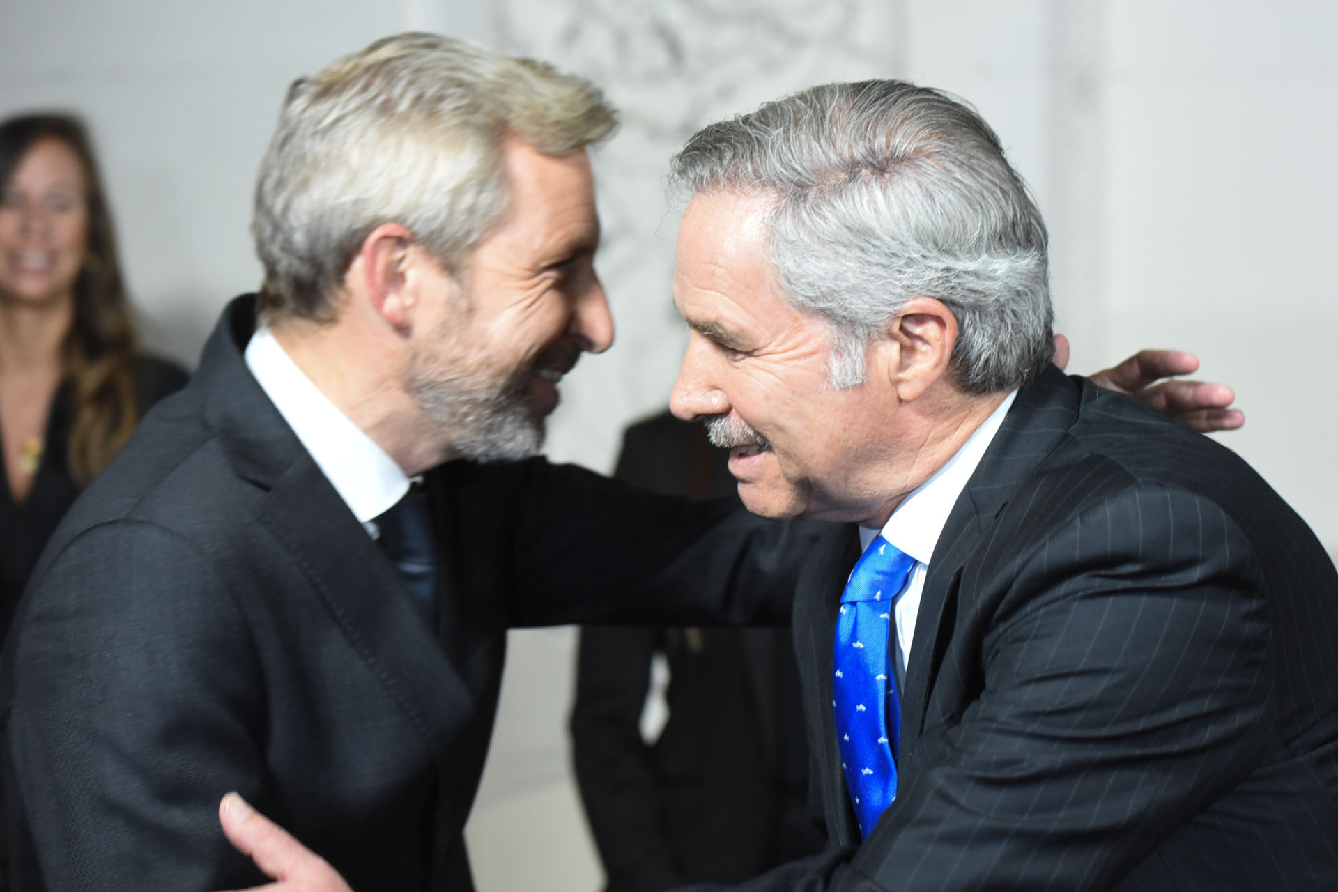Rogelio Frigerio y Felipe Solá